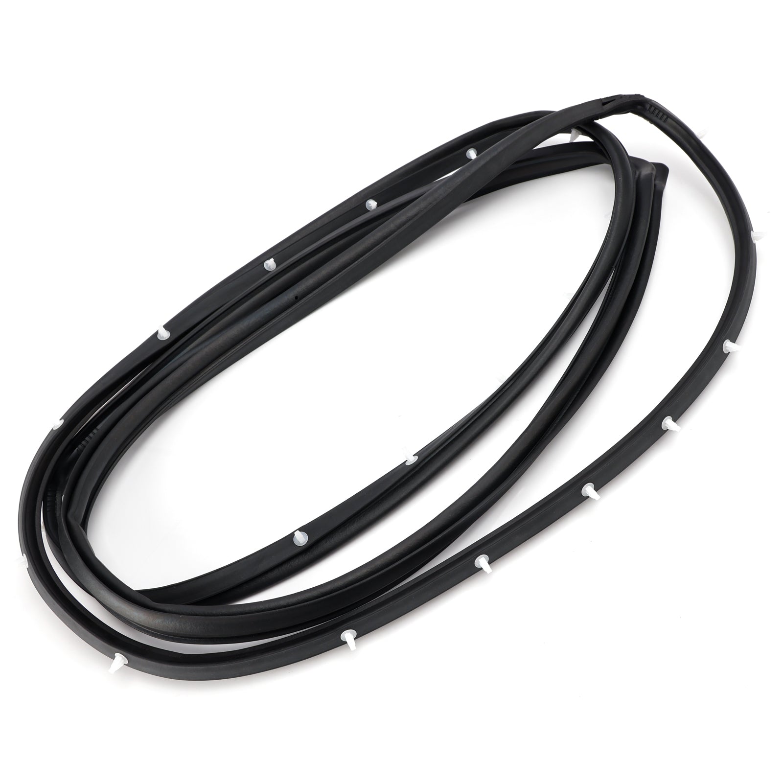 2Pcs Left+Right Front Door Weatherstrip For Toyota Land Cruiser 70 Series