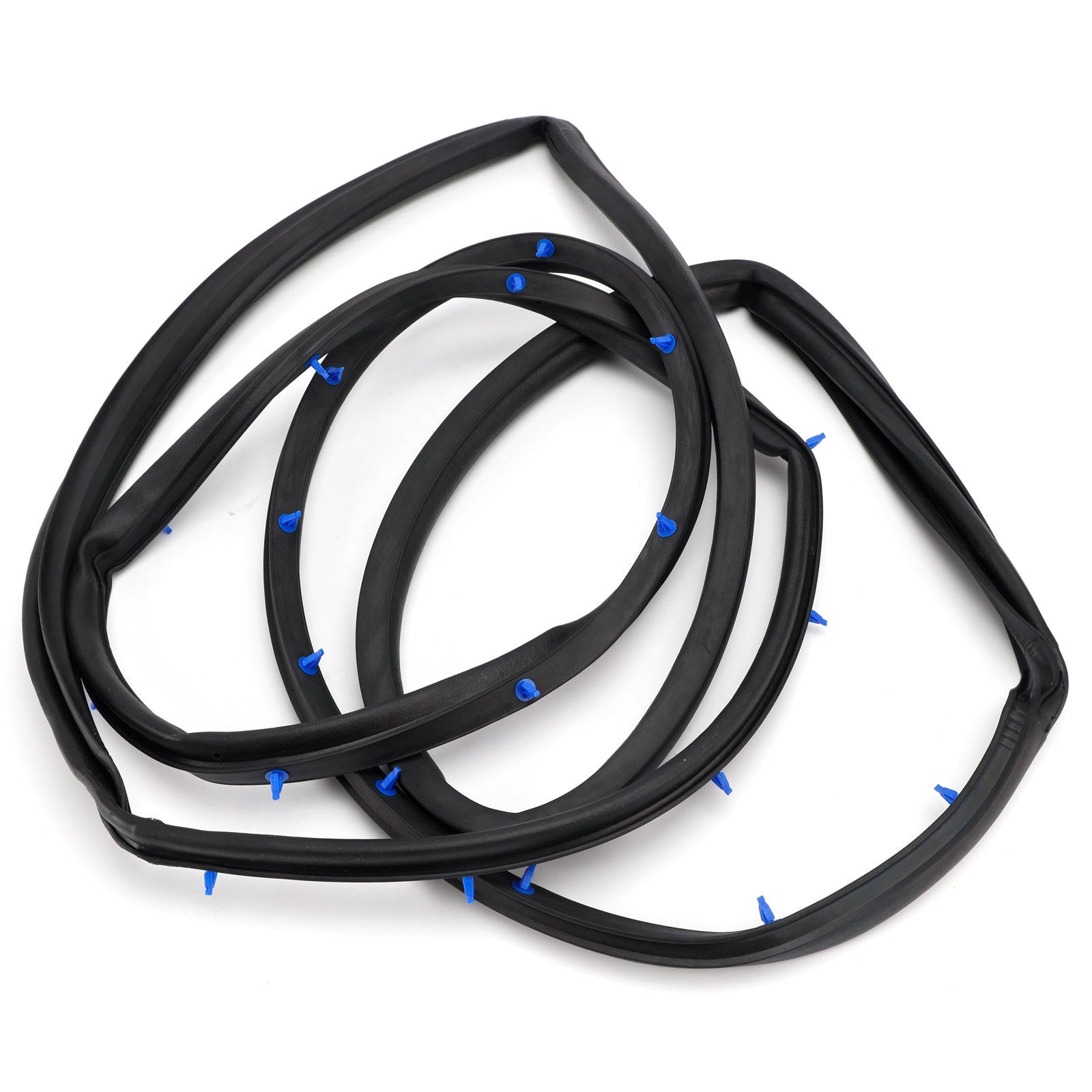 2Pcs Left+Right Front Door Weatherstrip For Toyota Land Cruiser 70 Series
