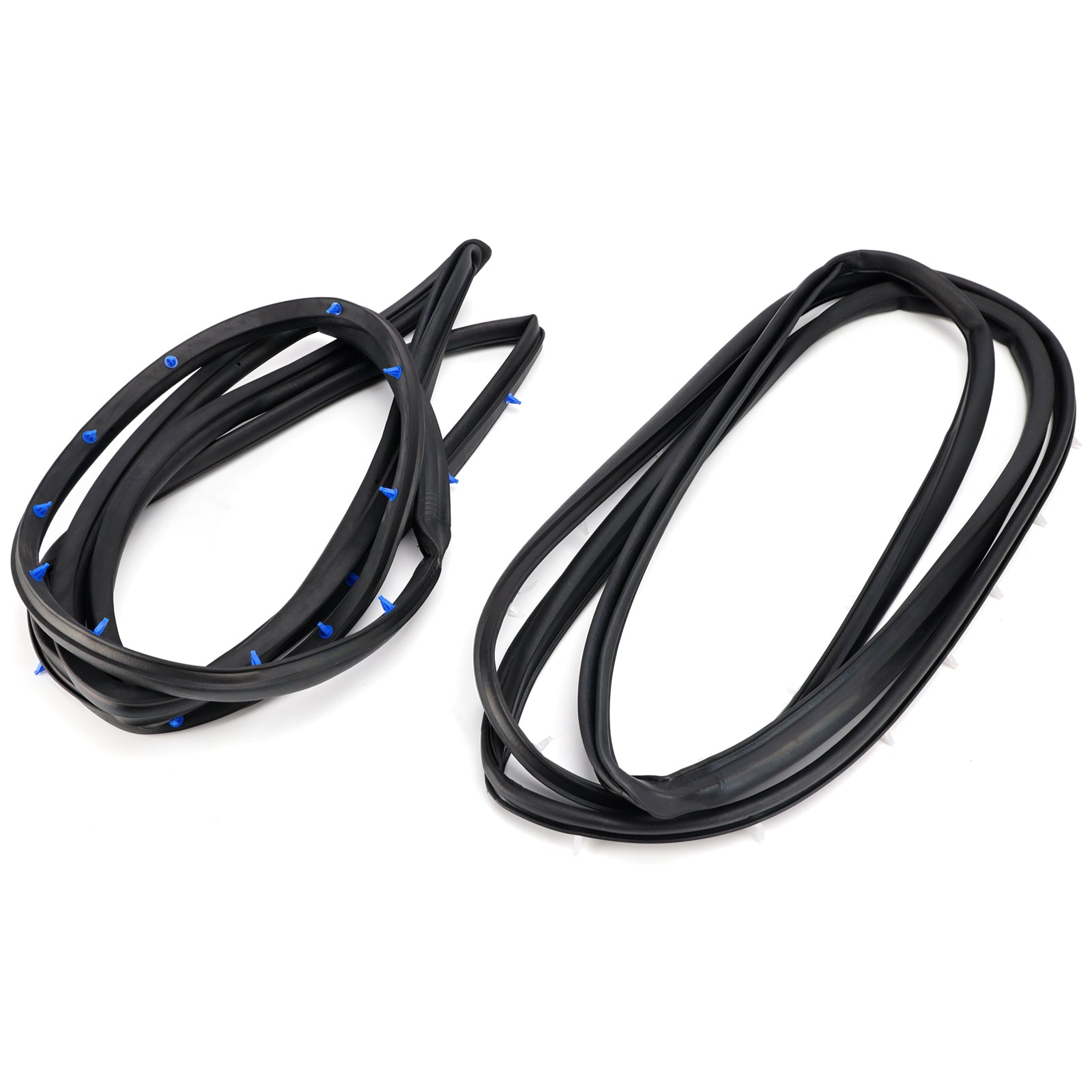 2Pcs Left+Right Front Door Weatherstrip For Toyota Land Cruiser 70 Series