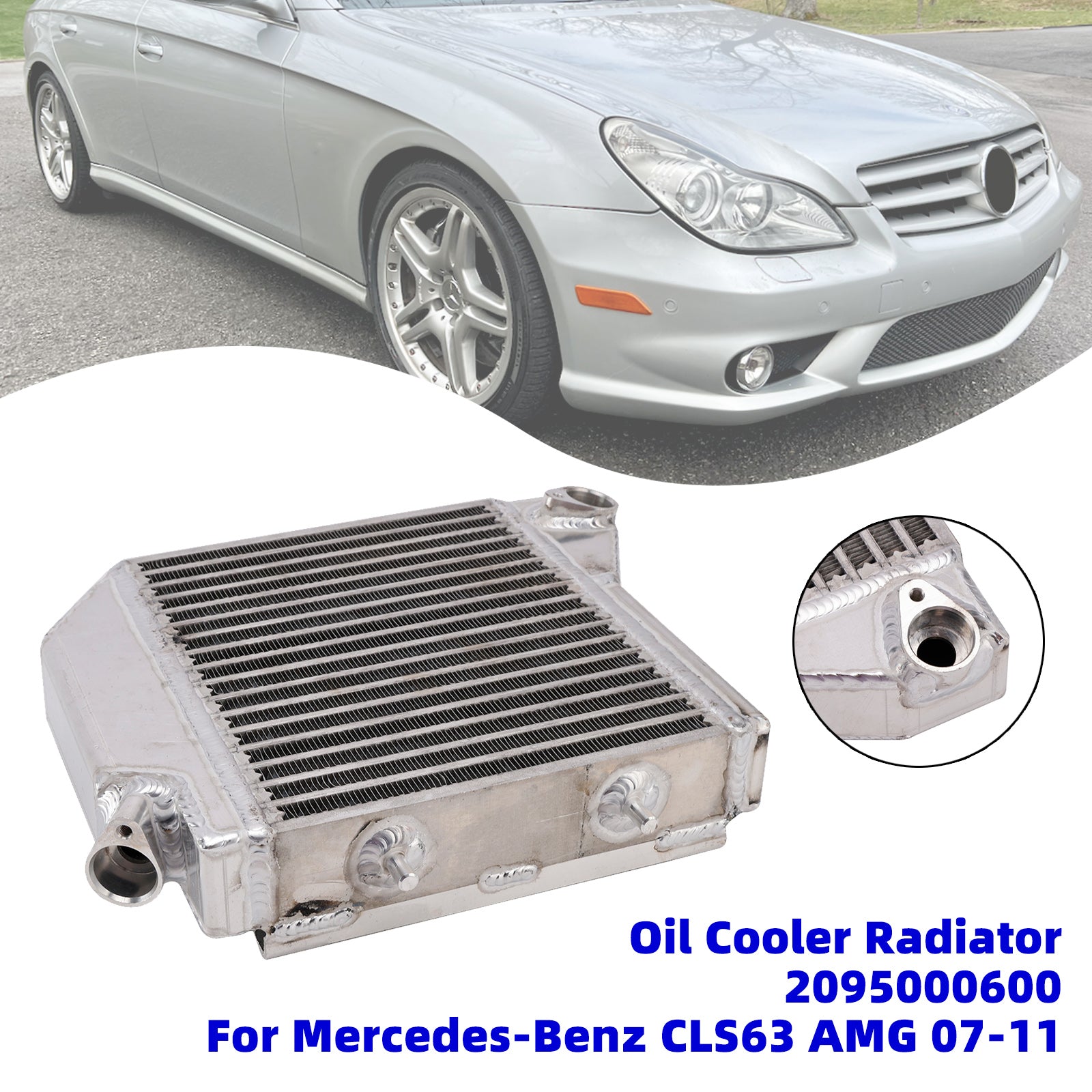 Oil Cooler Radiator 2095000600 For Mercedes-Benz CLS63 AMG 2007-2011