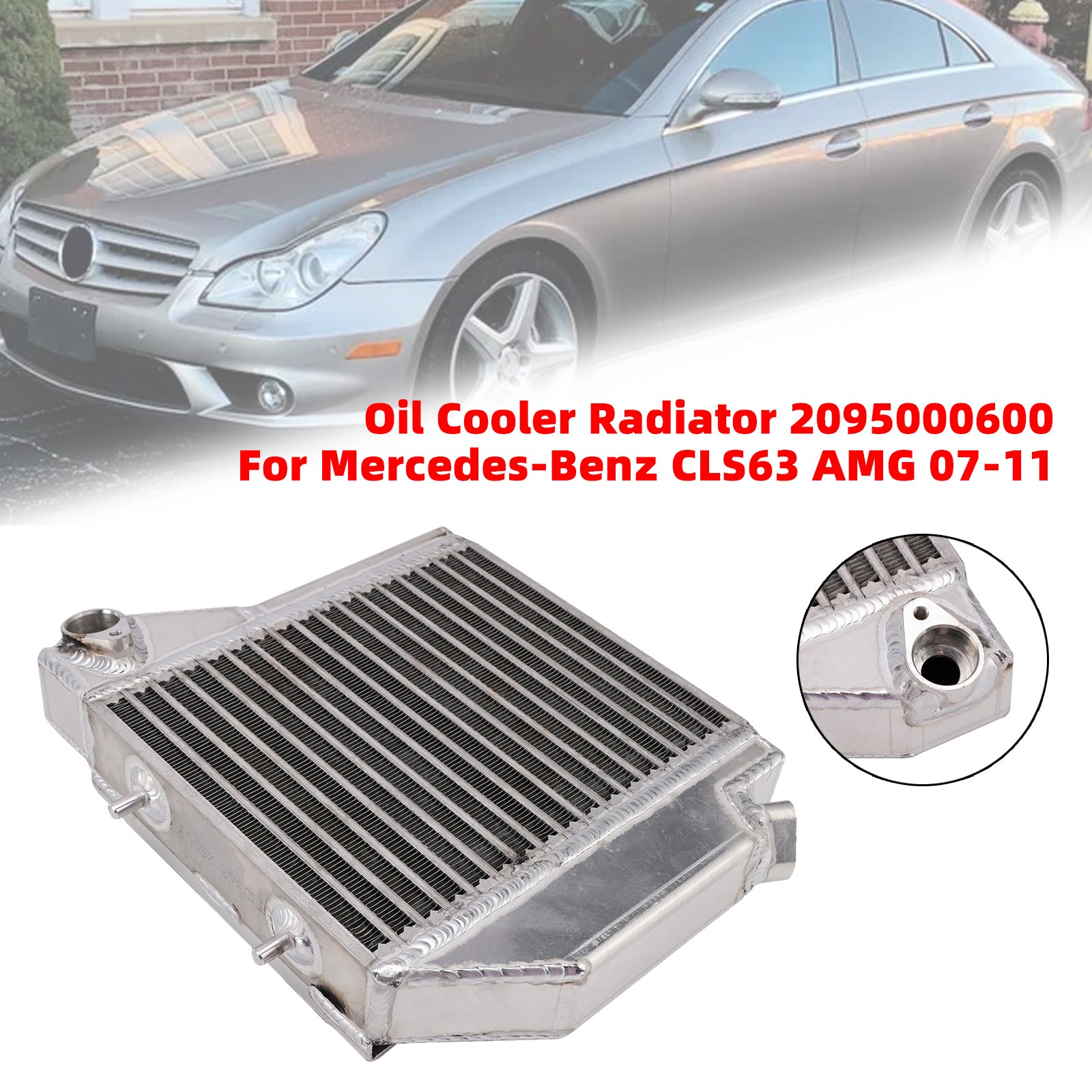 Oil Cooler Radiator 2095000600 For Mercedes-Benz CLS63 AMG 2007-2011