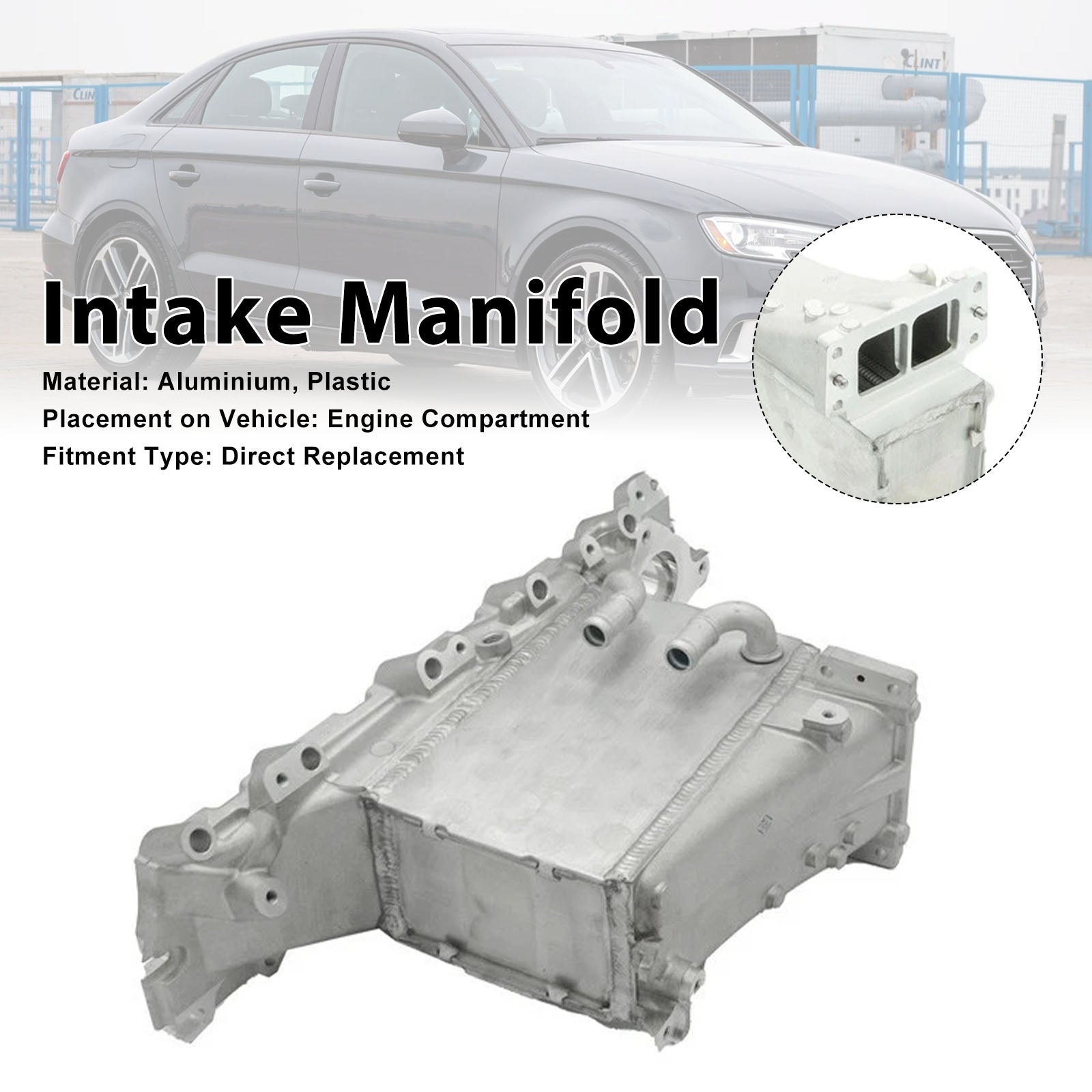 Intake Manifold Intercooler For Audi A3 For VW Golf VII 13-20 04L129766AL