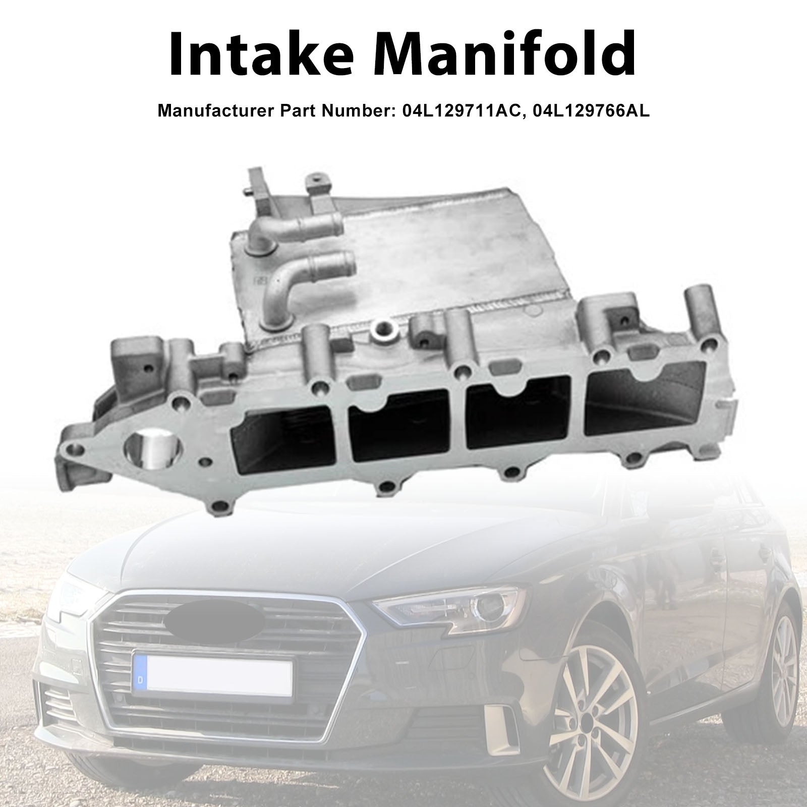 Intake Manifold Intercooler For Audi A3 For VW Golf VII 13-20 04L129766AL