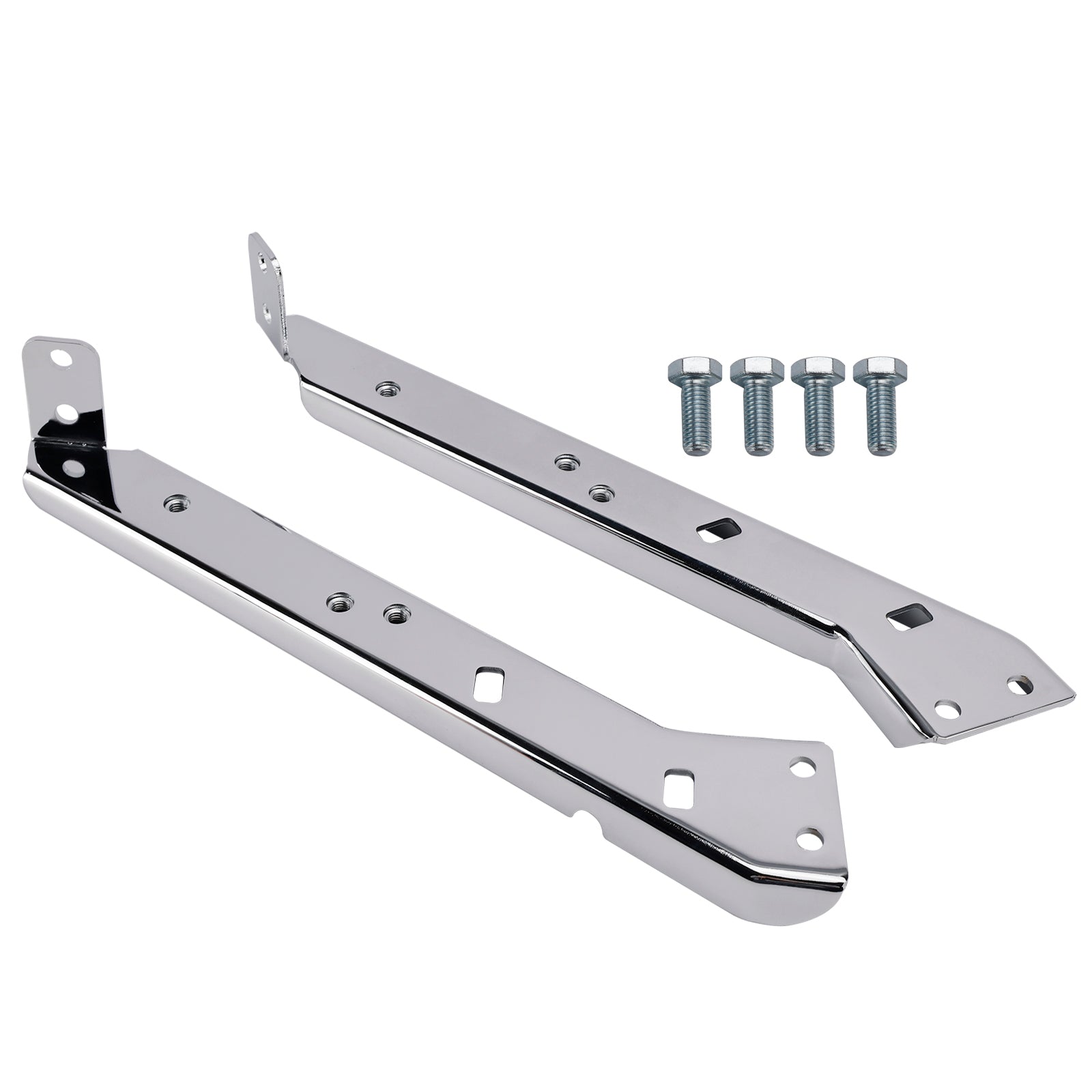 Saddlebag Rail Support Bracket 90718-79C Chrome For Touring Road Glide Flt 85-08