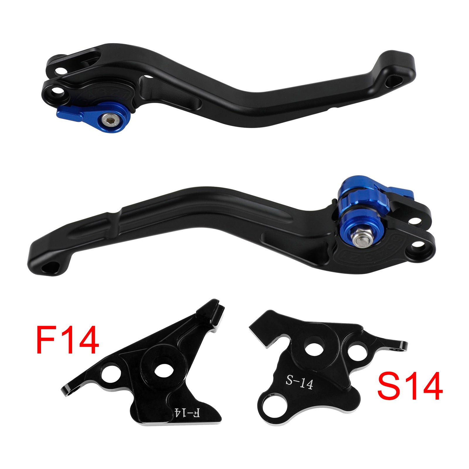 NEW Short Clutch Brake Lever fit for Suzuki GSF650 GSXR1300 DL1000 Blue