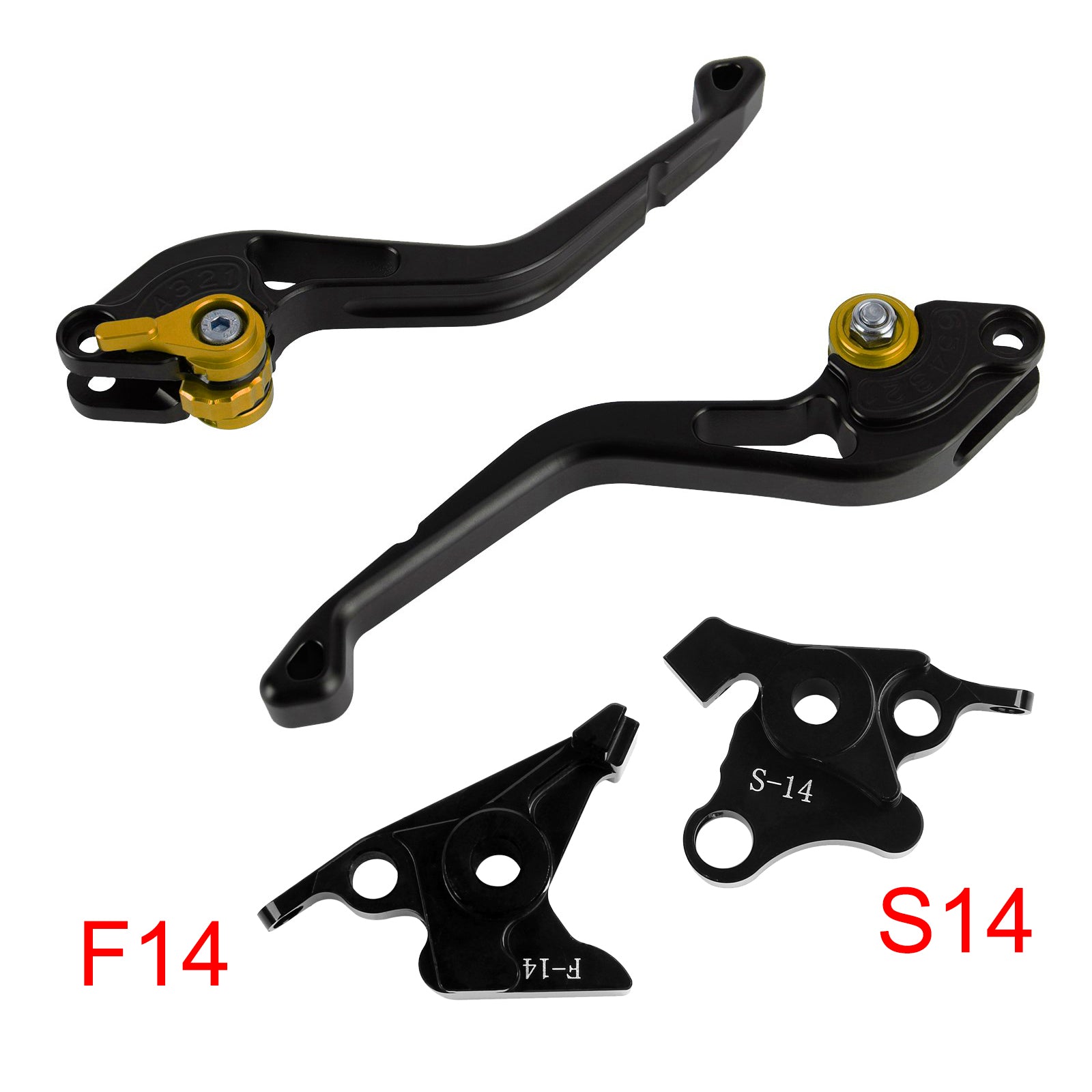 NEW Short Clutch Brake Lever fit for Suzuki GSF650 GSXR1300 DL1000 Gold