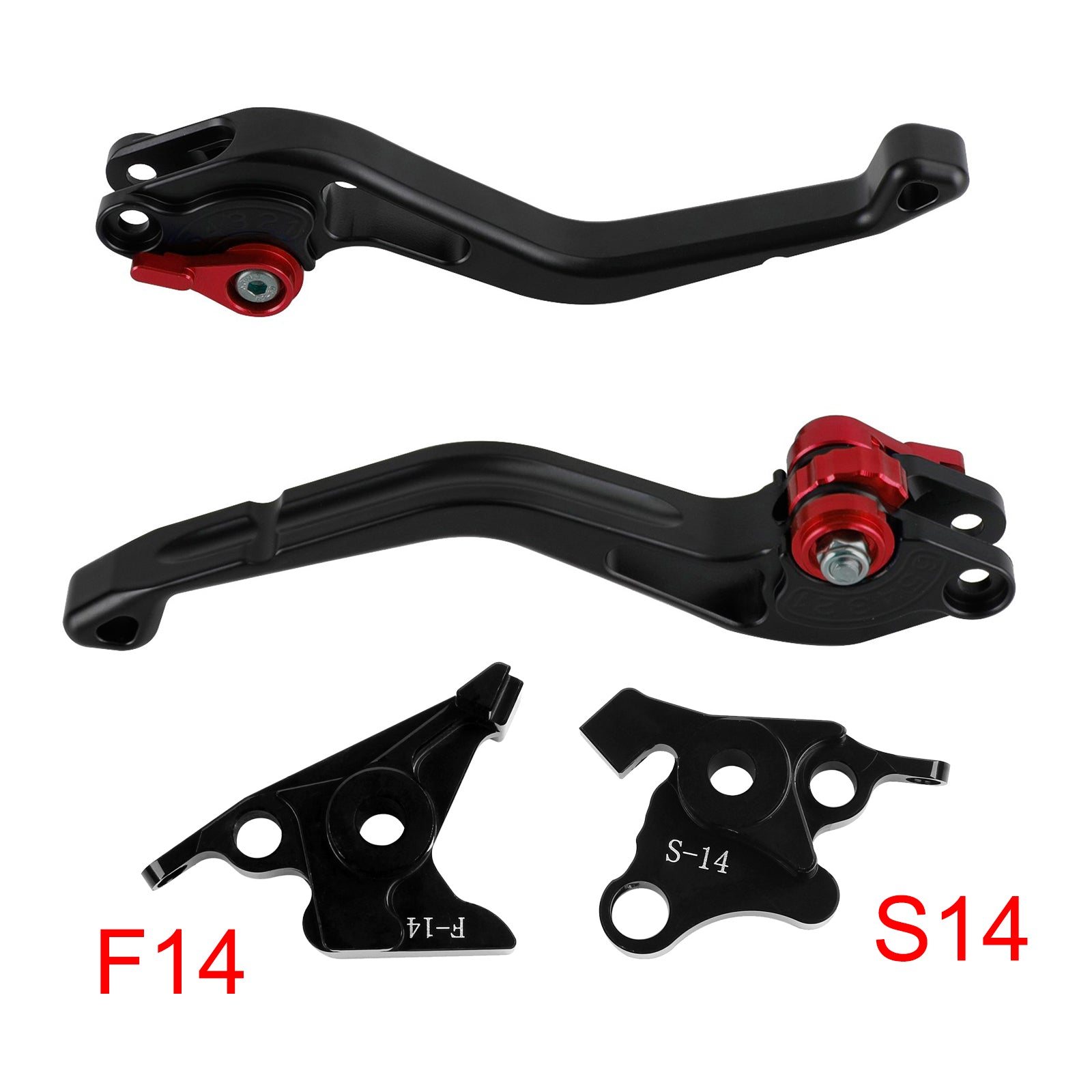 NEW Short Clutch Brake Lever fit for Suzuki GSF650 GSXR1300 DL1000 Red