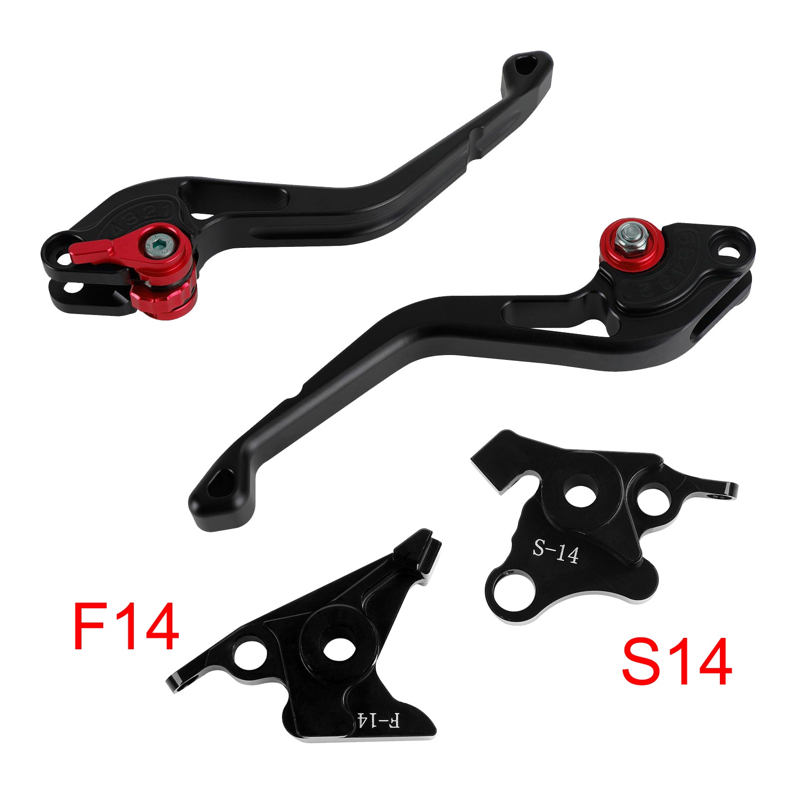 NEW Short Clutch Brake Lever fit for Suzuki GSF650 GSXR1300 DL1000 Red