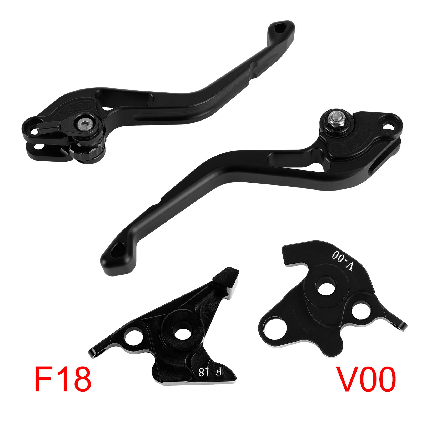 NEW Short Clutch Brake Lever fit for Honda VFR750 VFR800/F VTR1000F Black