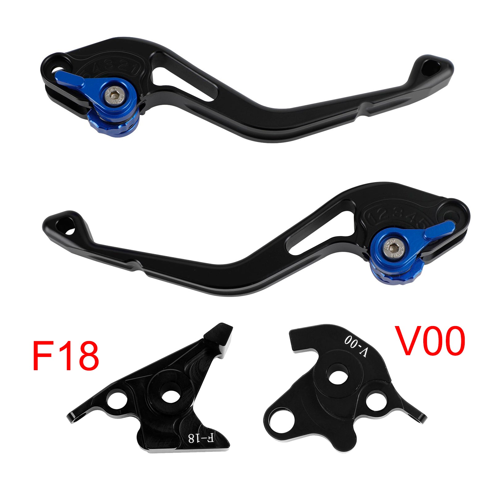 NEW Short Clutch Brake Lever fit for Honda VFR750 VFR800/F VTR1000F Blue