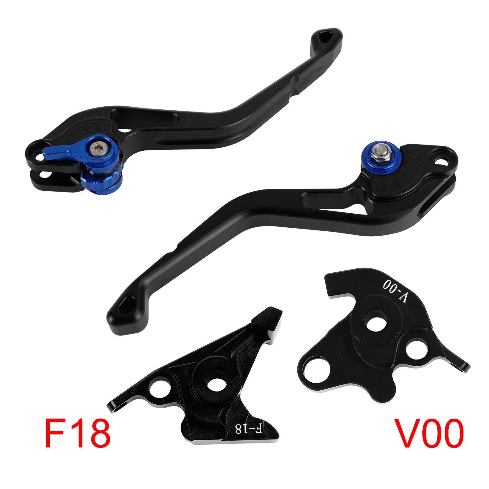 NEW Short Clutch Brake Lever fit for Honda VFR750 VFR800/F VTR1000F Blue