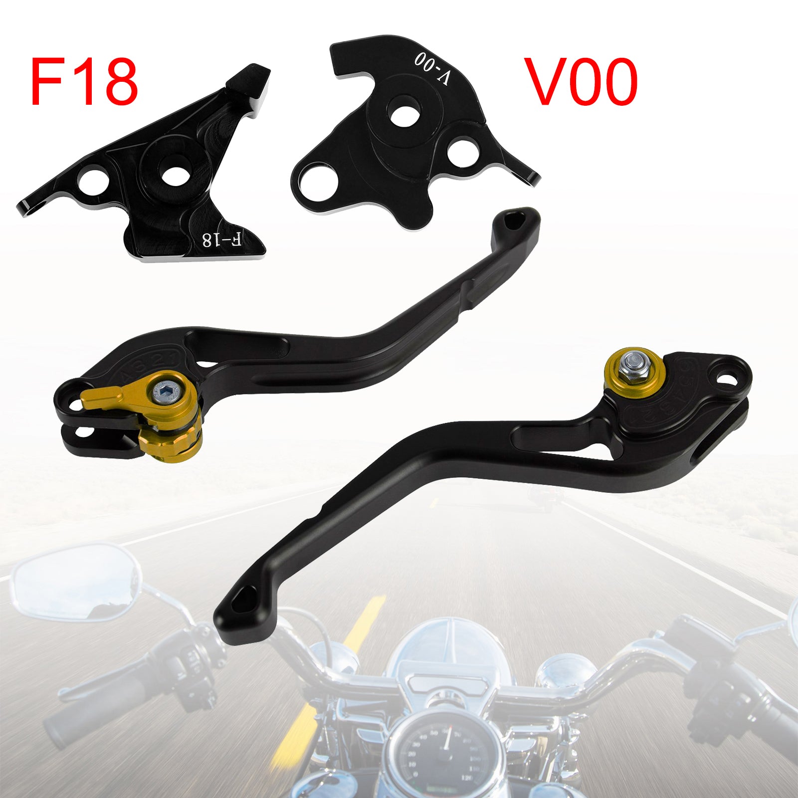 NEW Short Clutch Brake Lever fit for Honda VFR750 VFR800/F VTR1000F Gold