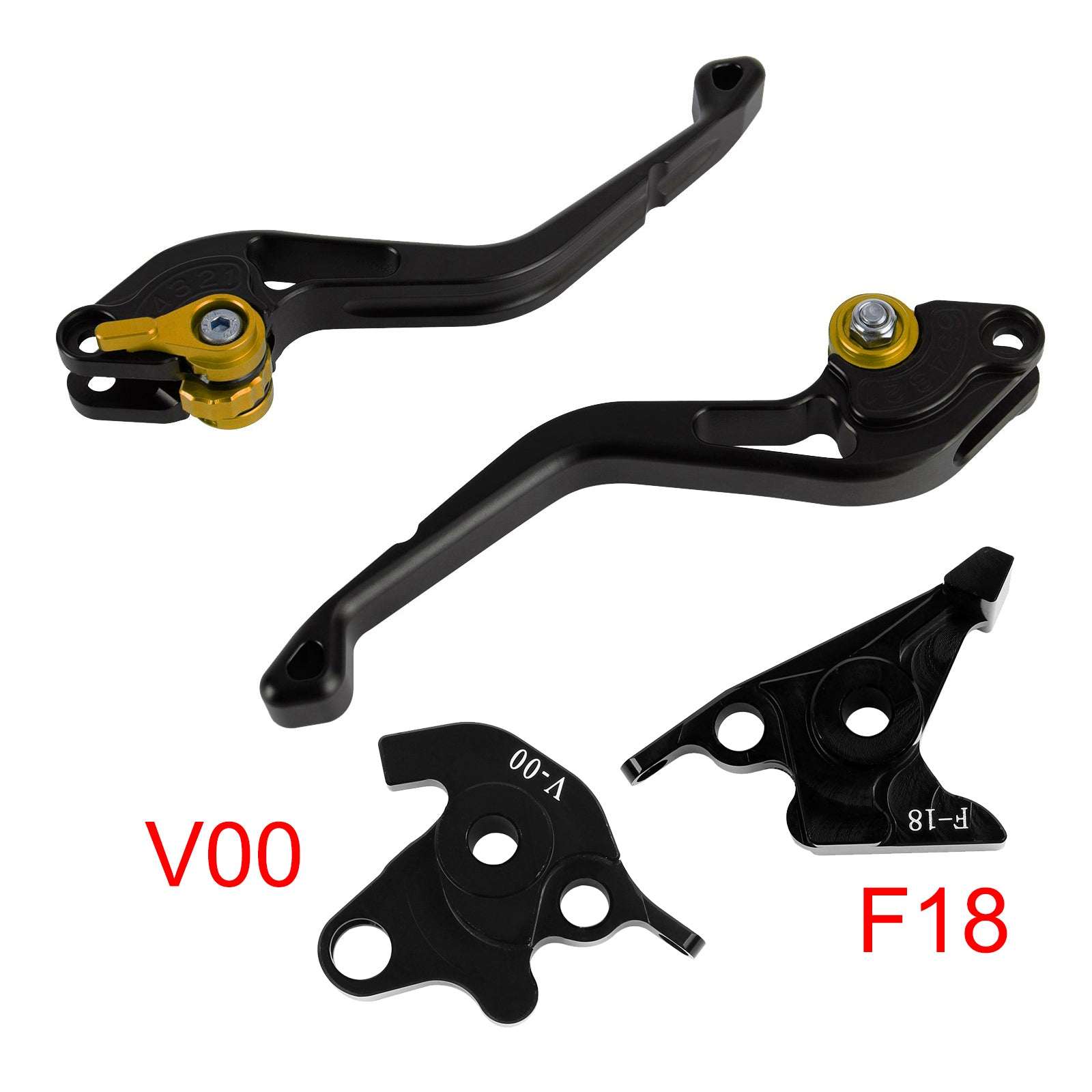 NEW Short Clutch Brake Lever fit for Honda VFR750 VFR800/F VTR1000F Gold