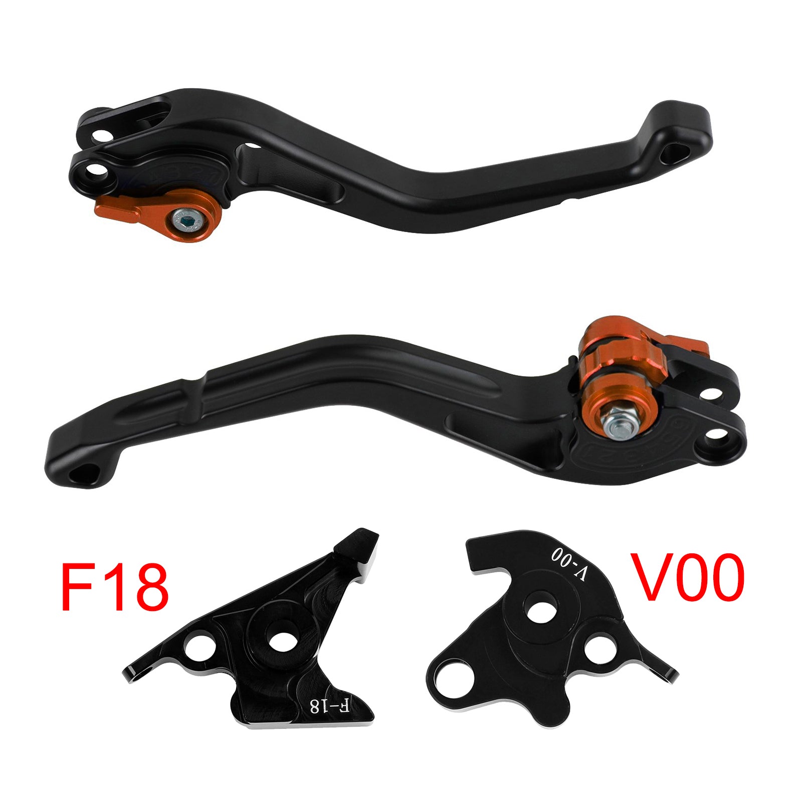 NEW Short Clutch Brake Lever fit for Honda VFR750 VFR800/F VTR1000F Orange