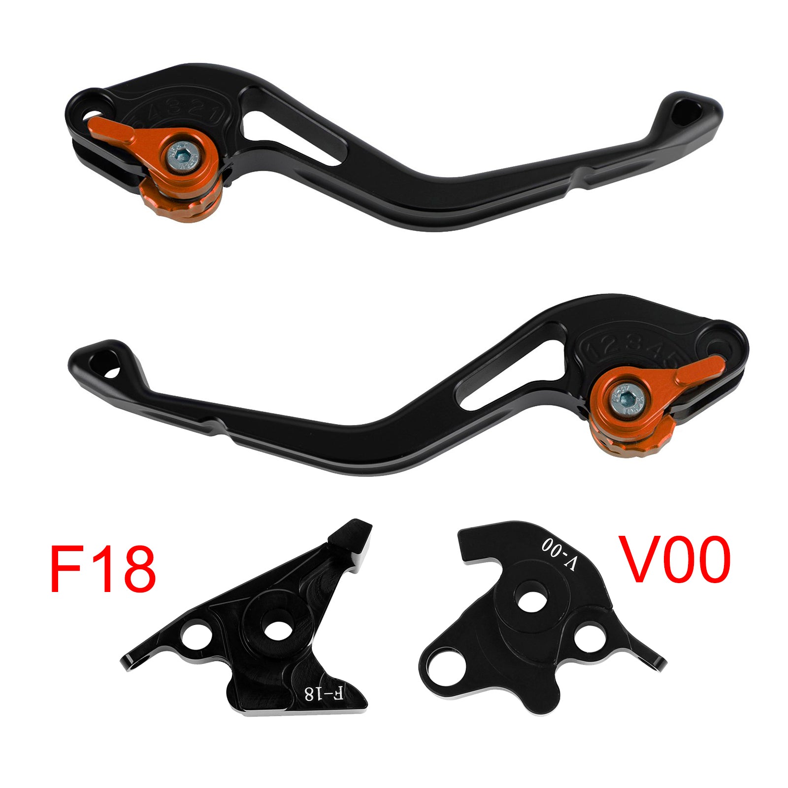 NEW Short Clutch Brake Lever fit for Honda VFR750 VFR800/F VTR1000F Orange