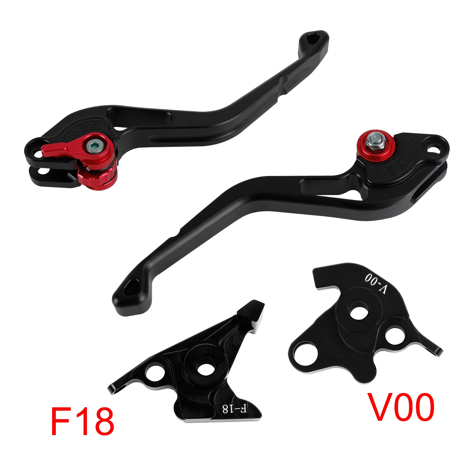 NEW Short Clutch Brake Lever fit for Honda VFR750 VFR800/F VTR1000F Red