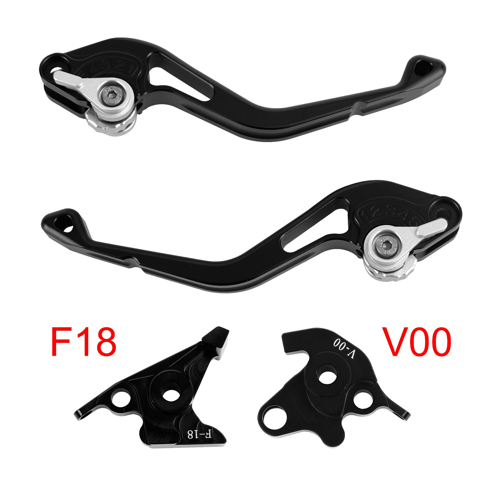 NEW Short Clutch Brake Lever fit for Honda VFR750 VFR800/F VTR1000F Silver