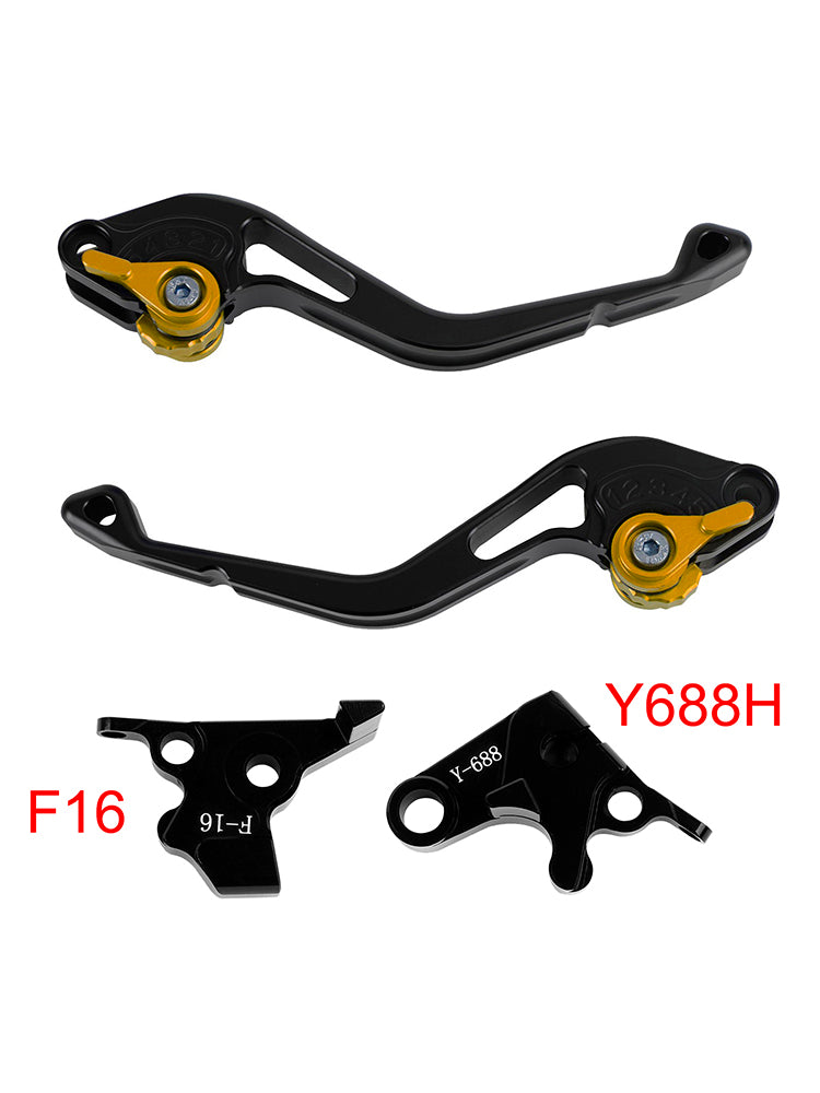 NEW Short Clutch Brake Lever fit for Yamaha FZ6 FAZER XSR 700 900 ABS Gold