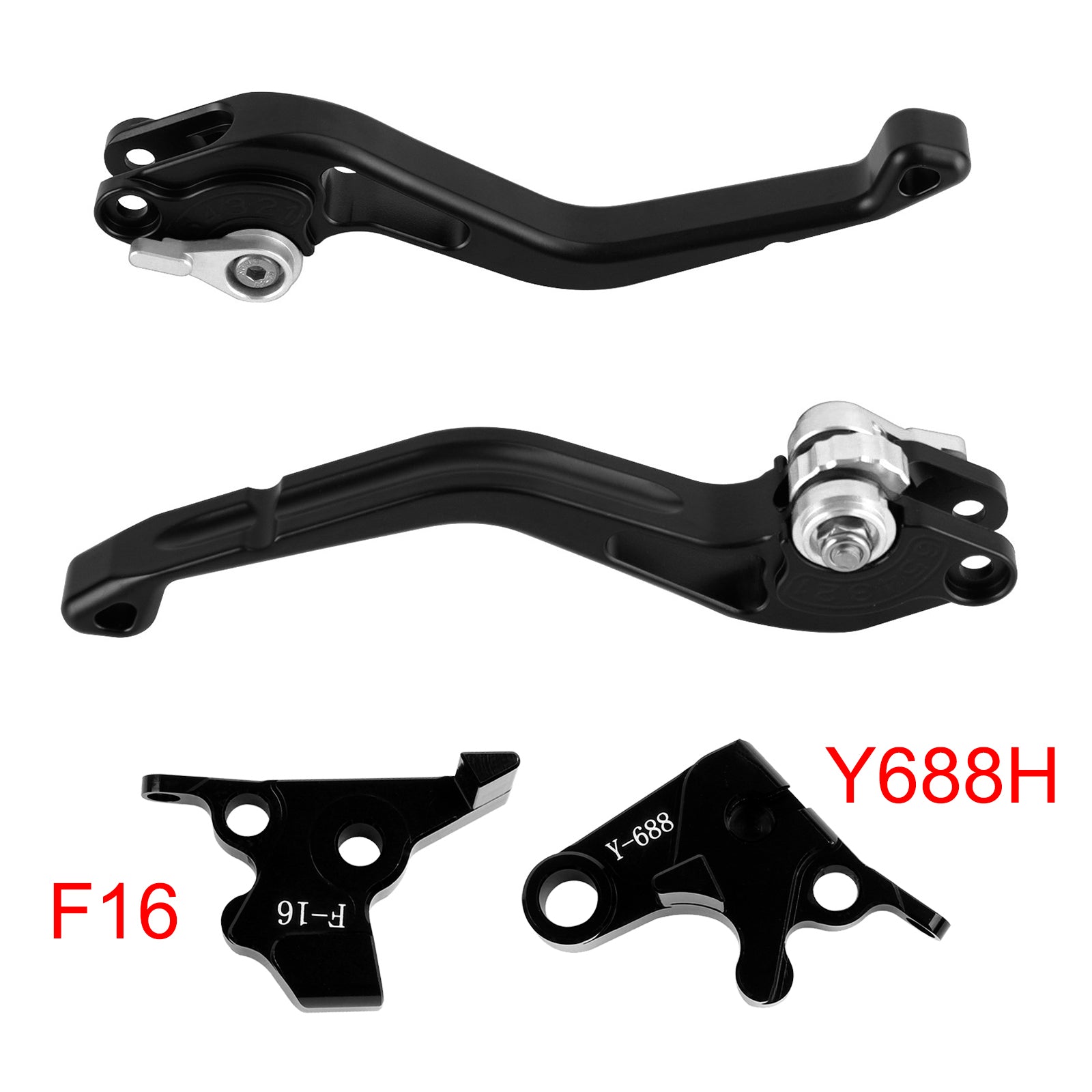 NEW Short Clutch Brake Lever fit for Yamaha FZ6 FAZER XSR 700 900 ABS Silver