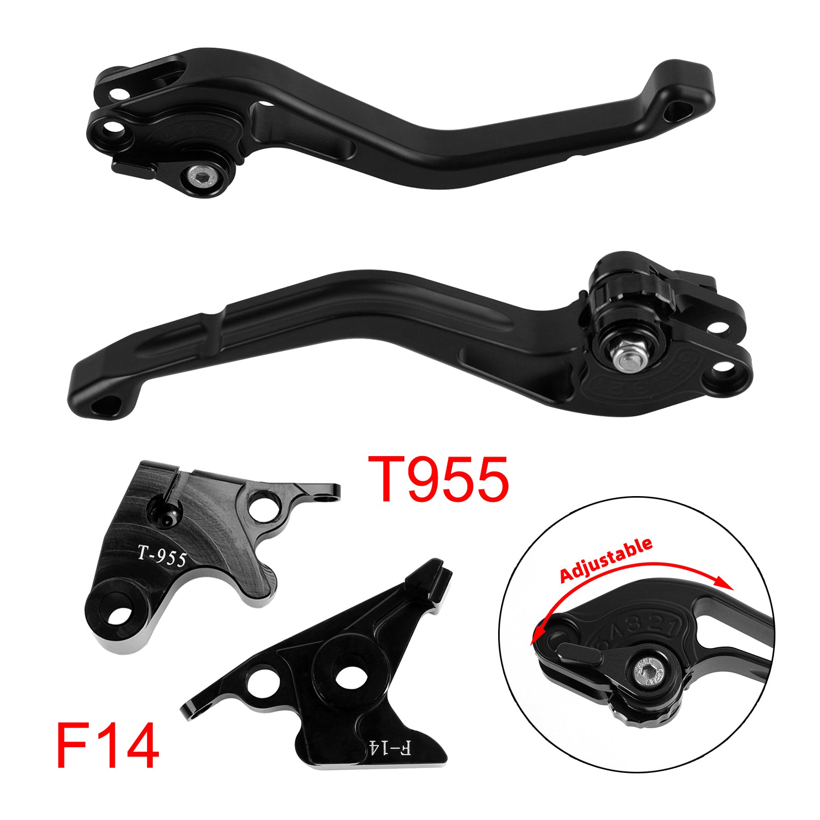 NEW Short Clutch Brake Lever fit for DAYTONA 955i SRINT ST TT600 Black
