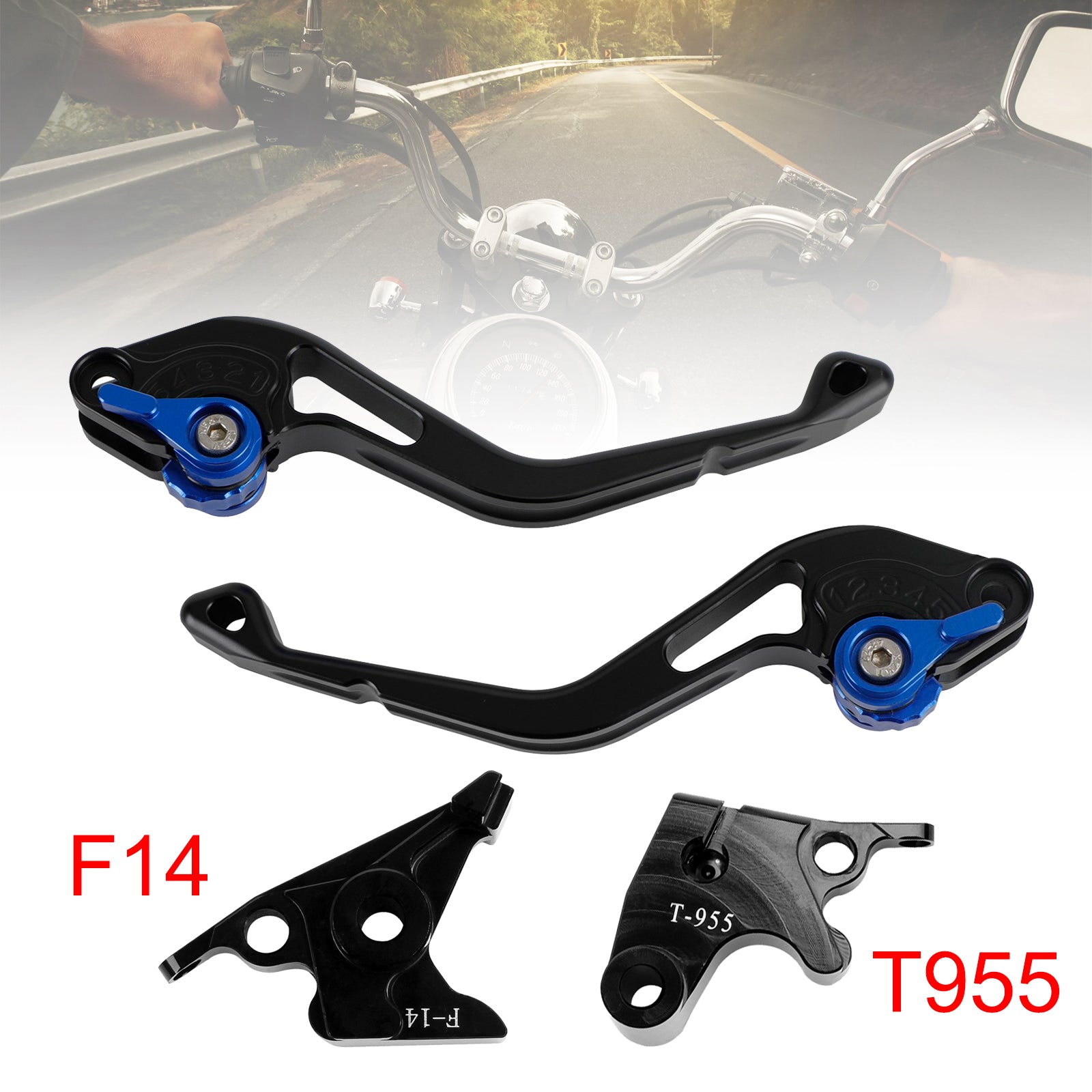 NEW Short Clutch Brake Lever fit for DAYTONA 955i SRINT ST TT600 Blue