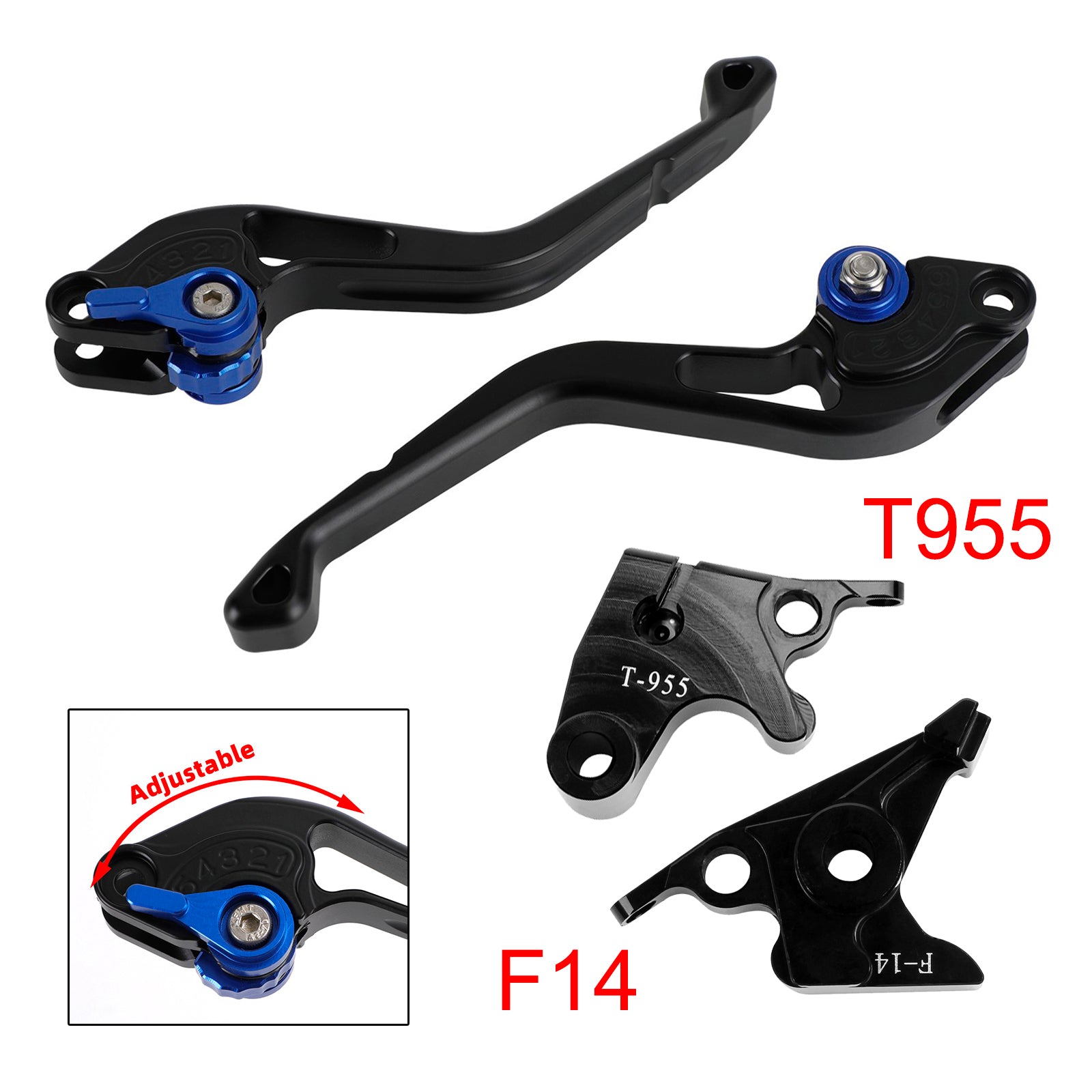 NEW Short Clutch Brake Lever fit for DAYTONA 955i SRINT ST TT600 Blue