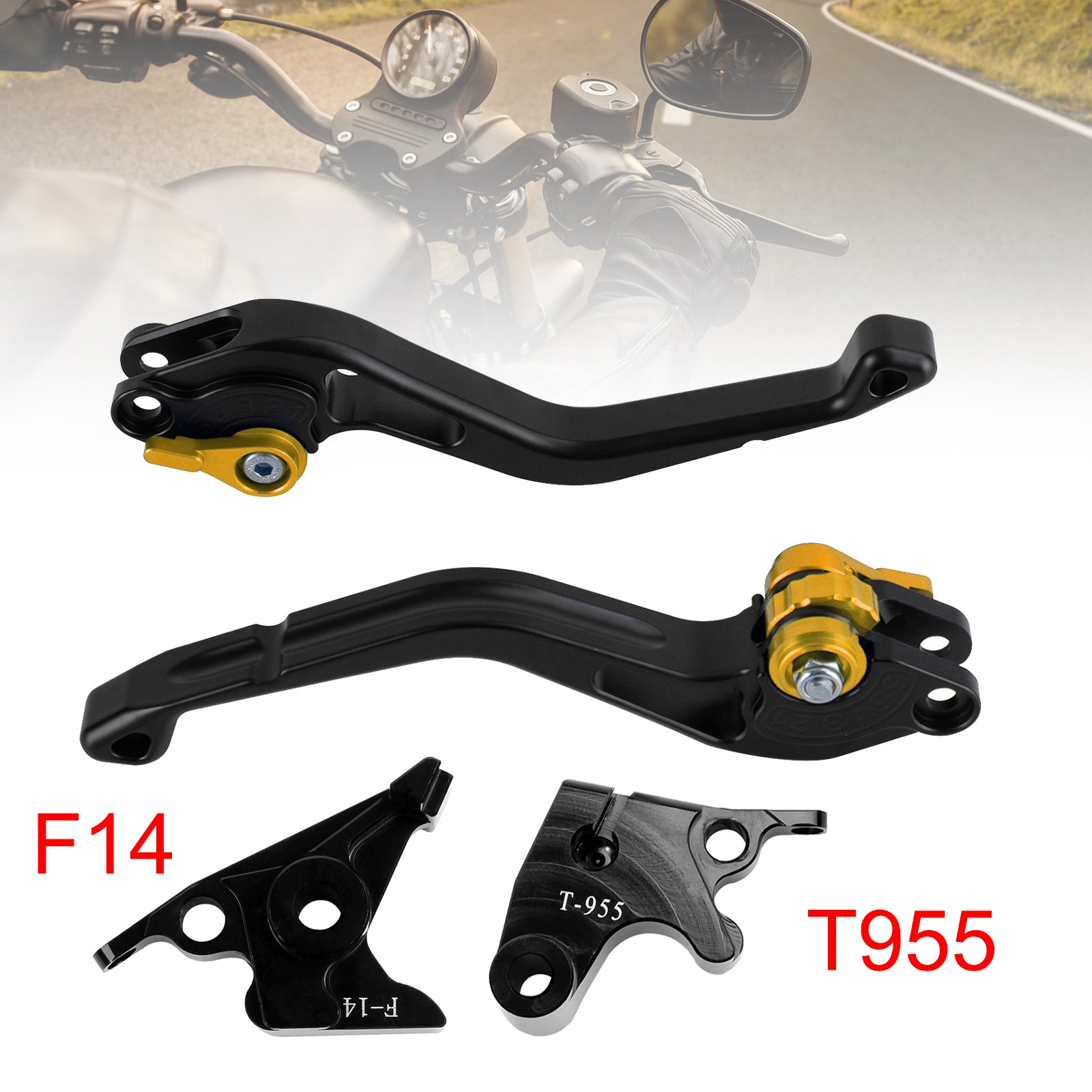 NEW Short Clutch Brake Lever fit for DAYTONA 955i SRINT ST TT600 Gold