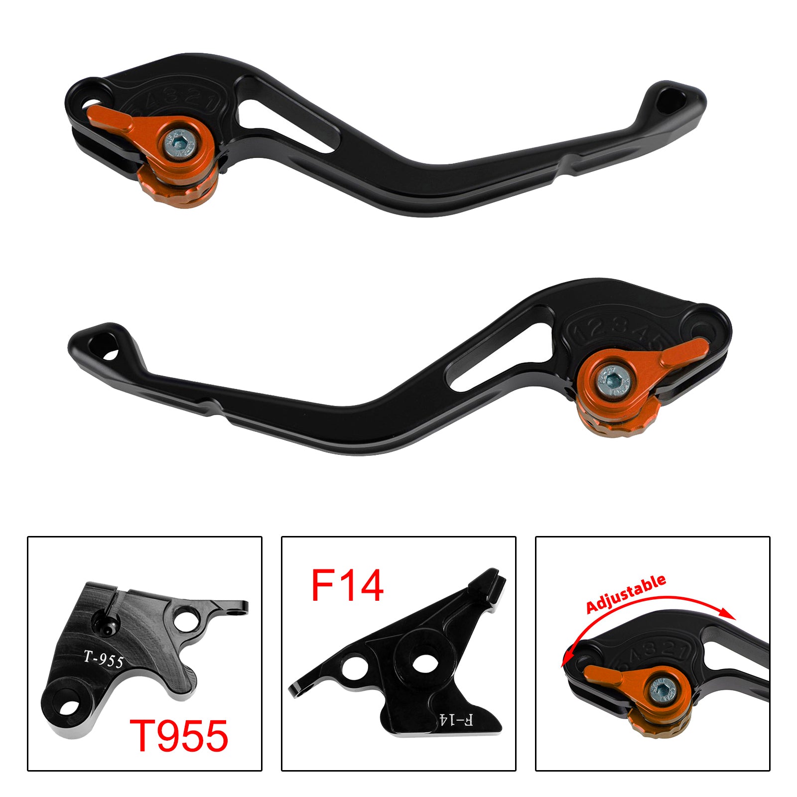 NEW Short Clutch Brake Lever fit for DAYTONA 955i SRINT ST TT600 Orange