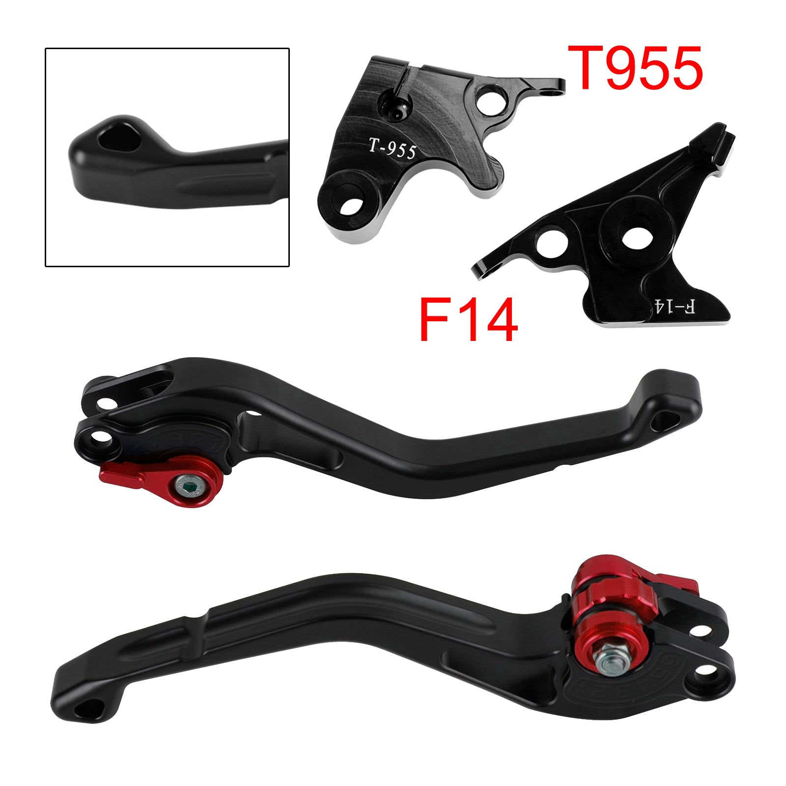 NEW Short Clutch Brake Lever fit for DAYTONA 955i SRINT ST TT600 Red