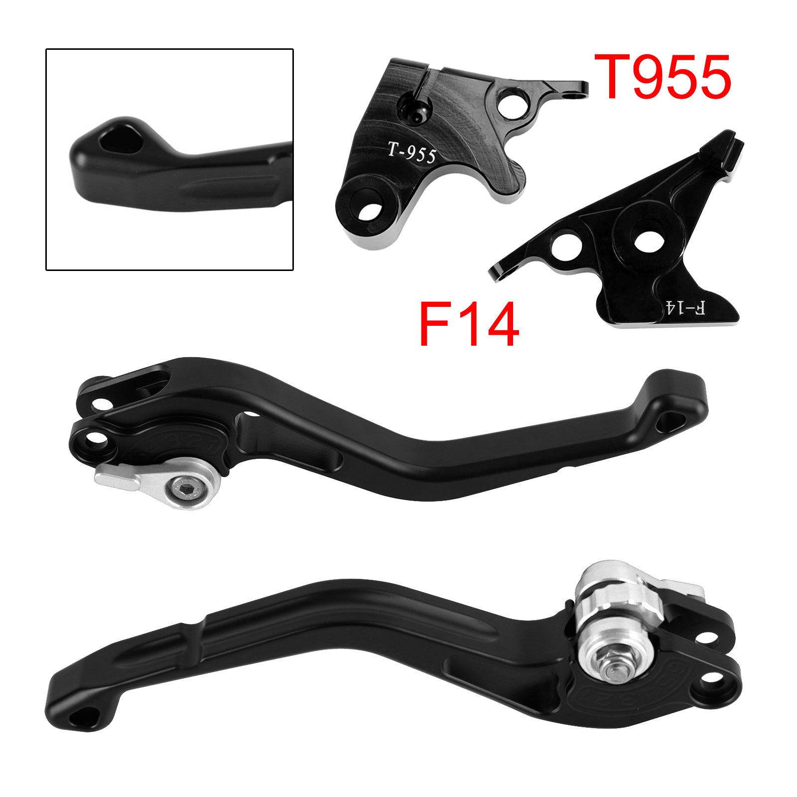 NEW Short Clutch Brake Lever fit for DAYTONA 955i SRINT ST TT600 Silver