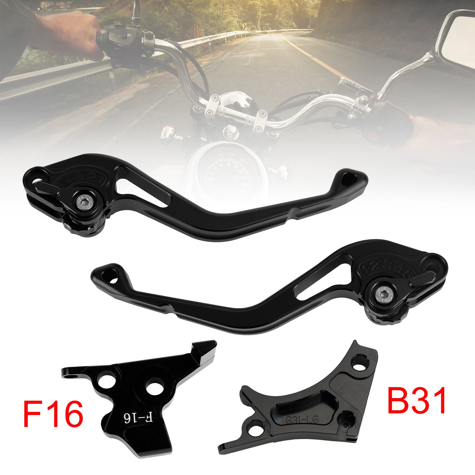 NEW Short Clutch Brake Lever fit for BMW G310R G310GS 2017-2018 Black