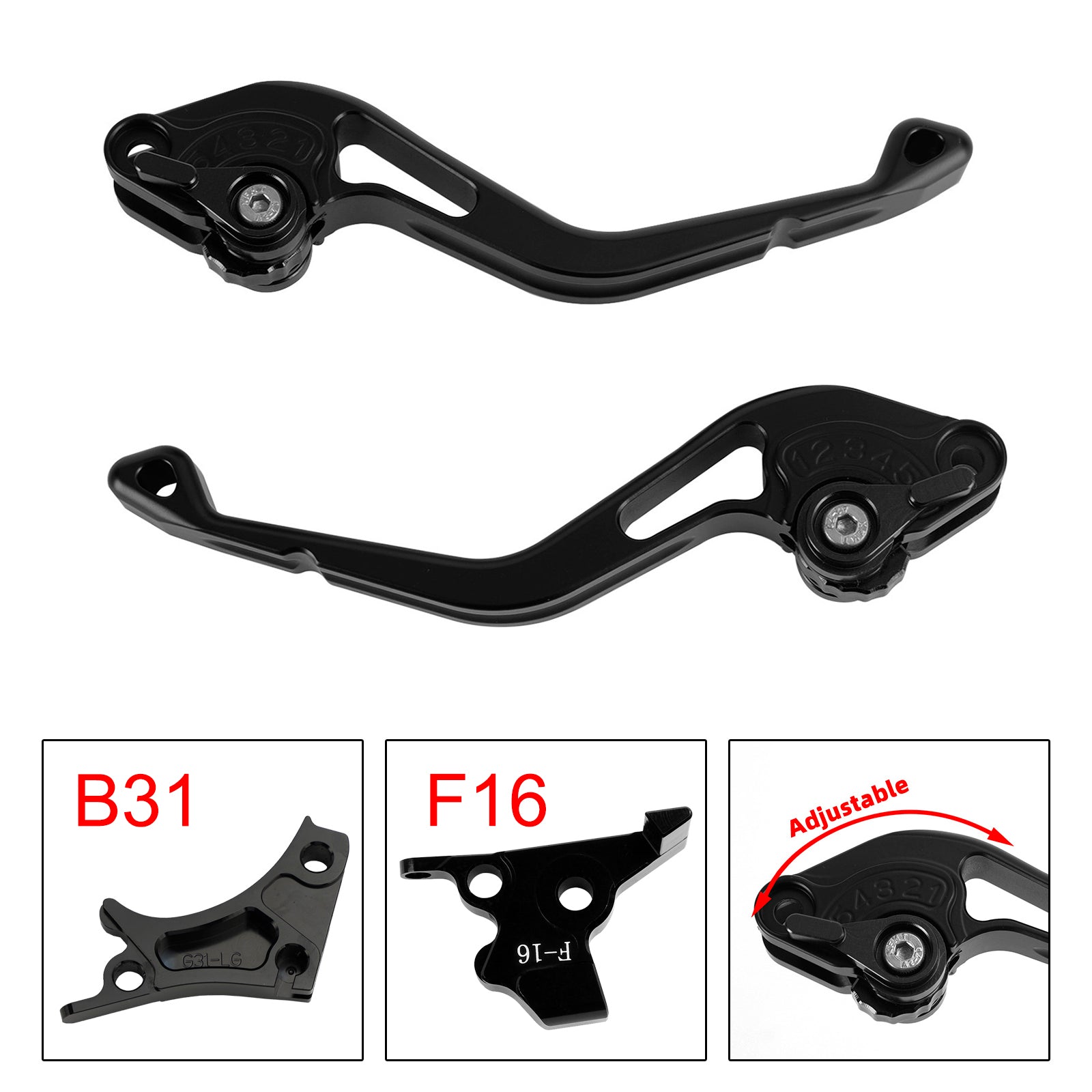 NEW Short Clutch Brake Lever fit for BMW G310R G310GS 2017-2018 Black