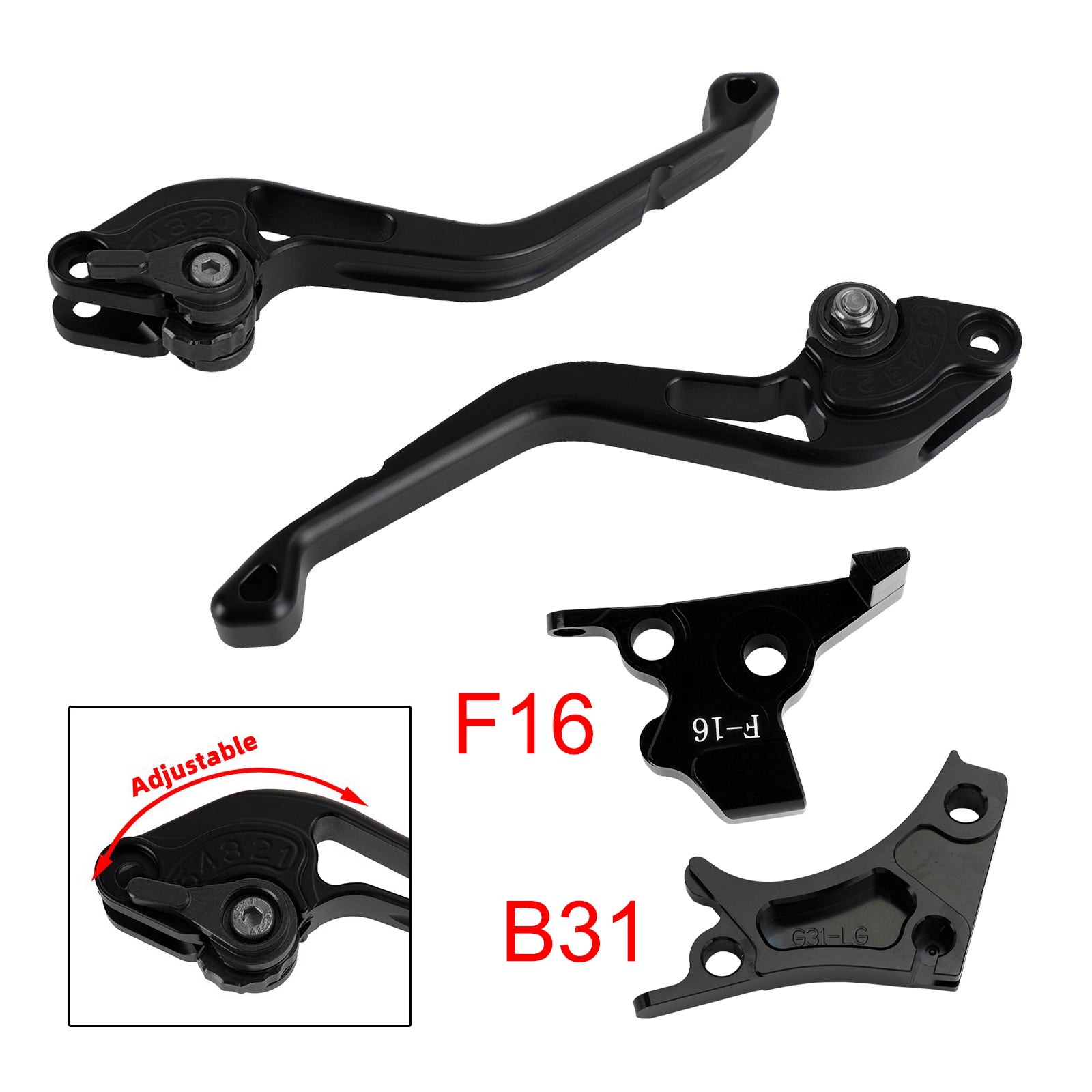 NEW Short Clutch Brake Lever fit for BMW G310R G310GS 2017-2018 Black