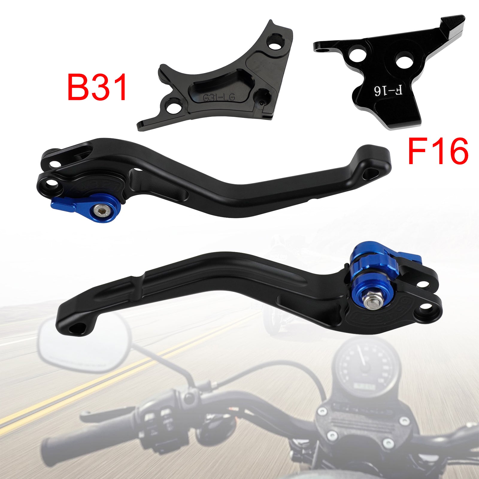 NEW Short Clutch Brake Lever fit for BMW G310R G310GS 2017-2018 Blue