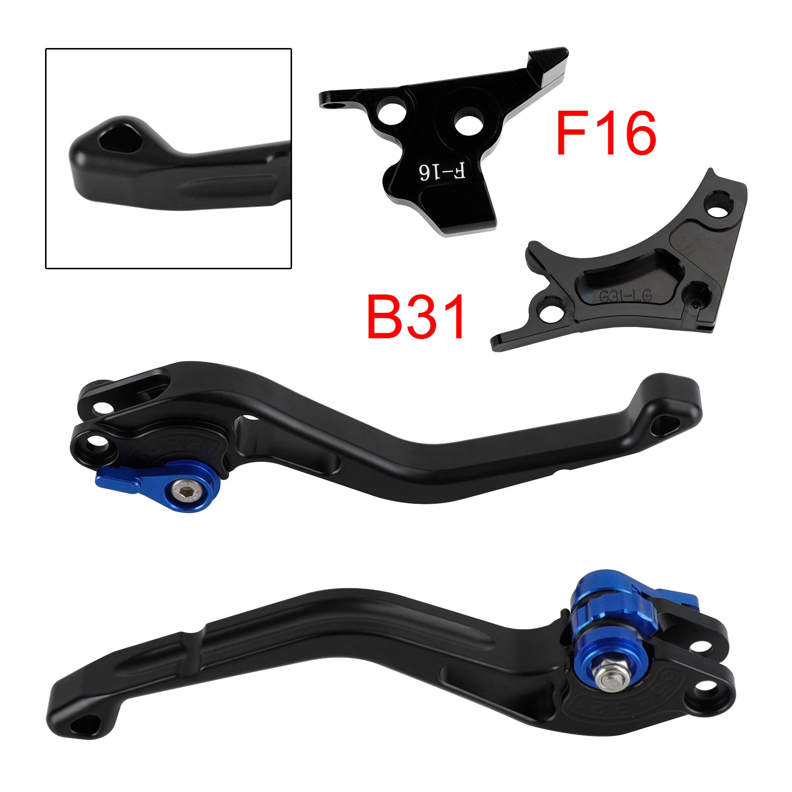 NEW Short Clutch Brake Lever fit for BMW G310R G310GS 2017-2018 Blue