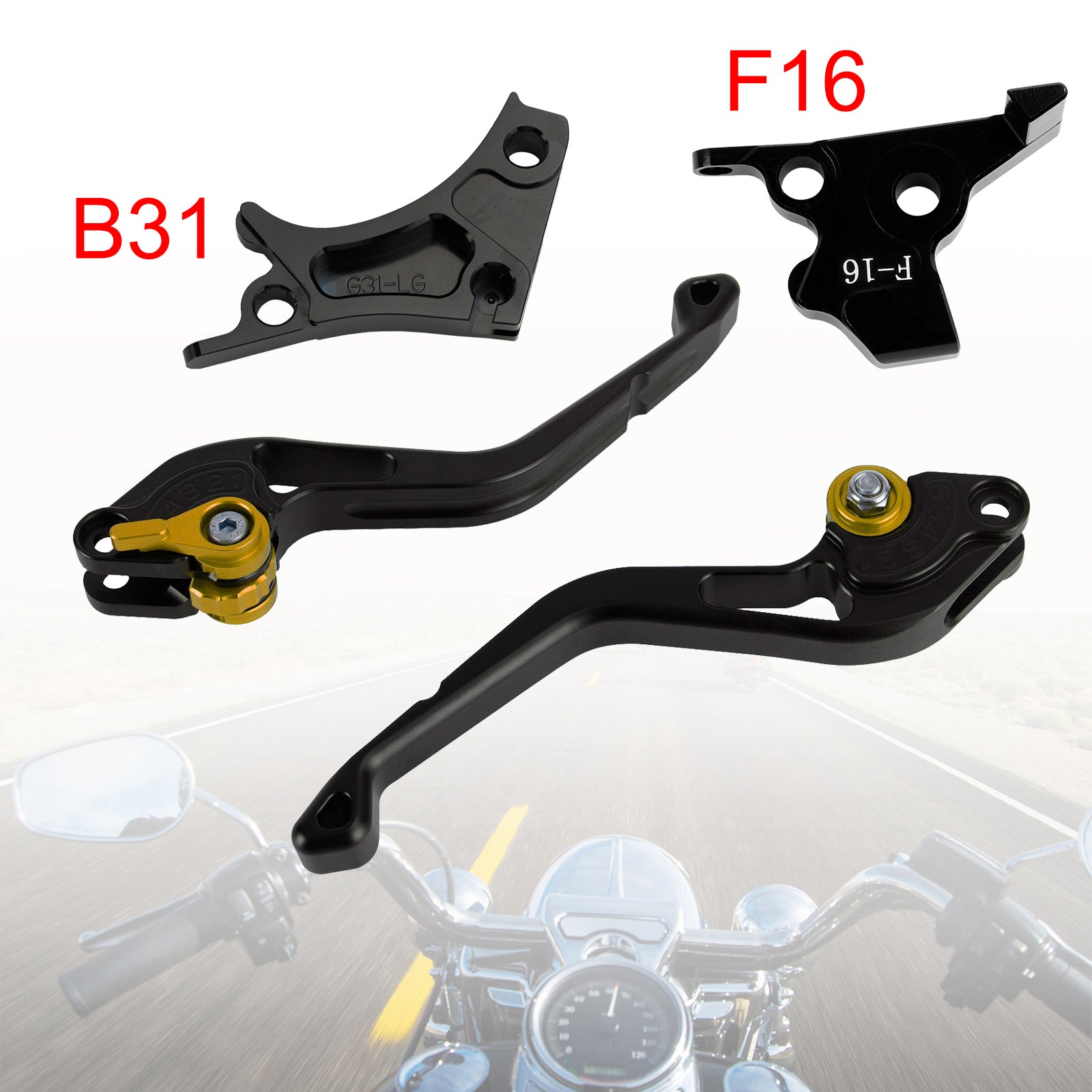 NEW Short Clutch Brake Lever fit for BMW G310R G310GS 2017-2018 Gold