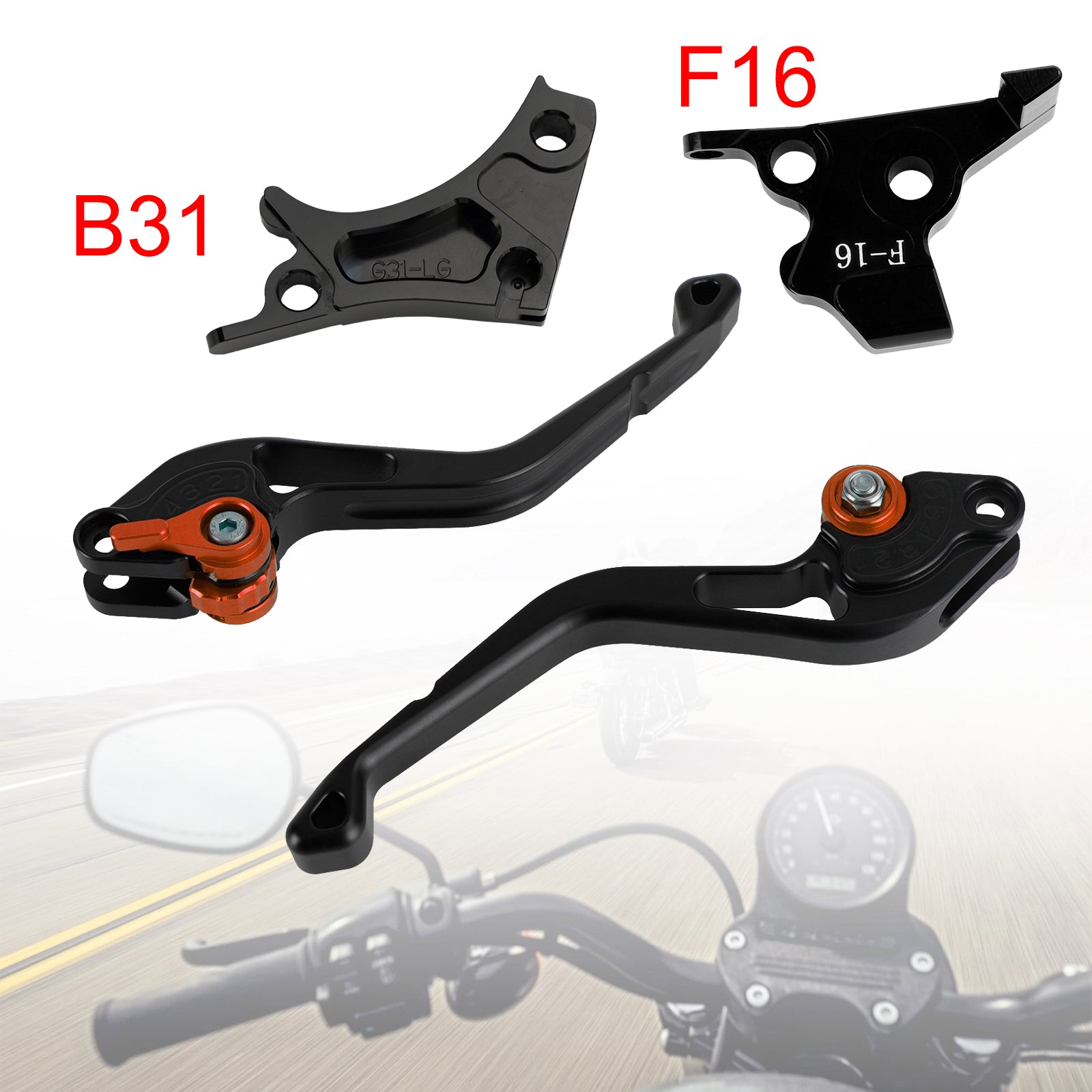 NEW Short Clutch Brake Lever fit for BMW G310R G310GS 2017-2018 Orange