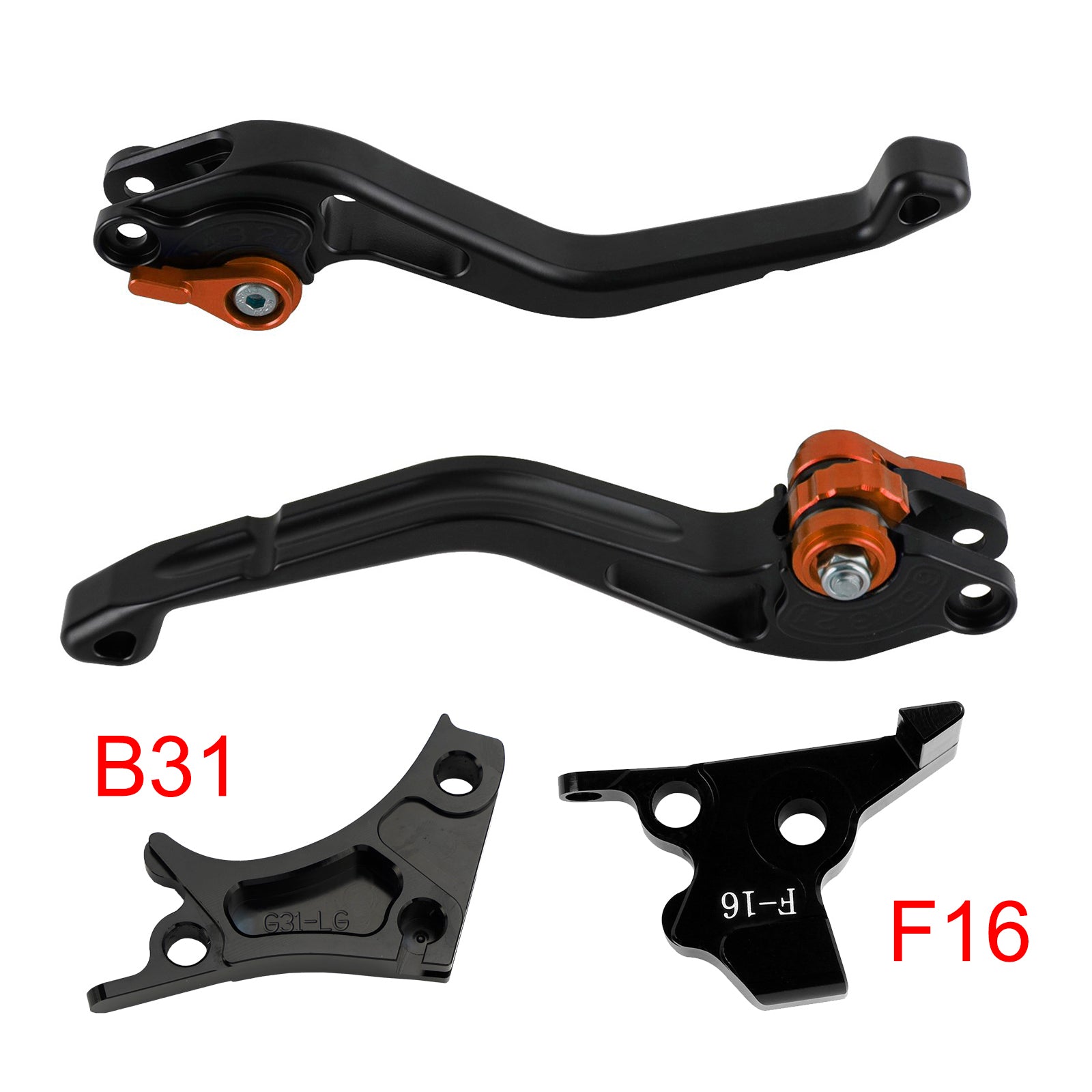 NEW Short Clutch Brake Lever fit for BMW G310R G310GS 2017-2018 Orange