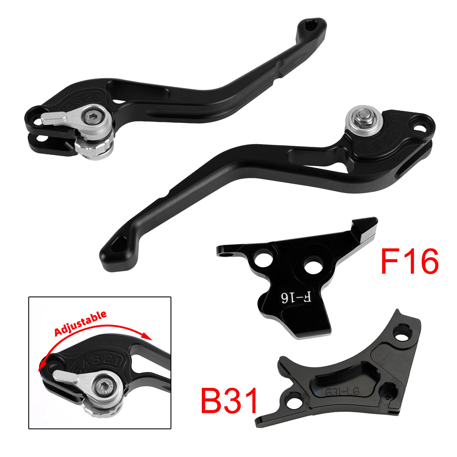 NEW Short Clutch Brake Lever fit for BMW G310R G310GS 2017-2018 Silver