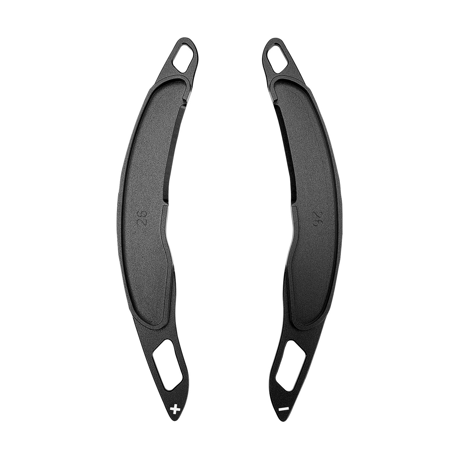 Steering Wheel Paddle Shifter For Mitsubishi ASX 2013-15 Aluminium Black