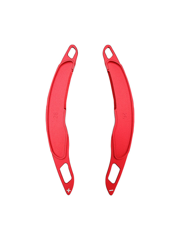 Steering Wheel Paddle Shifter For Mitsubishi ASX 2013-15 Aluminium Red