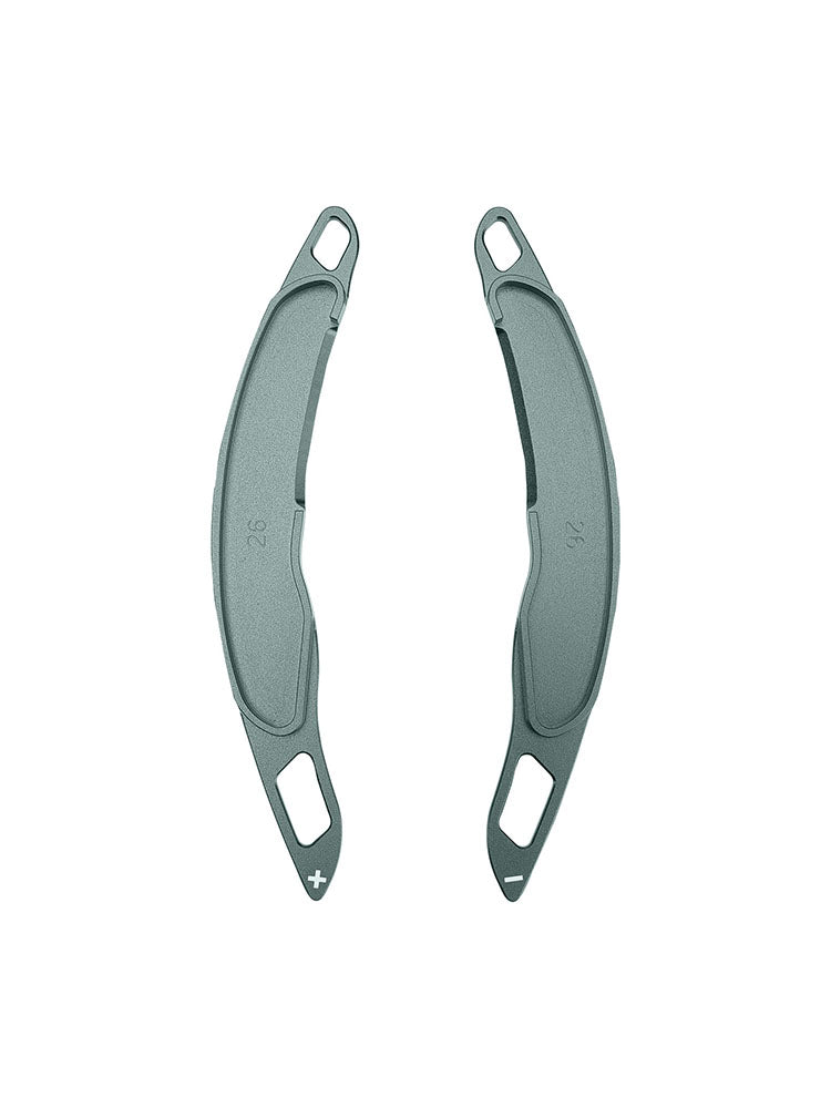 Steering Wheel Paddle Shifter For Mitsubishi ASX 2013-15 Aluminium Grey