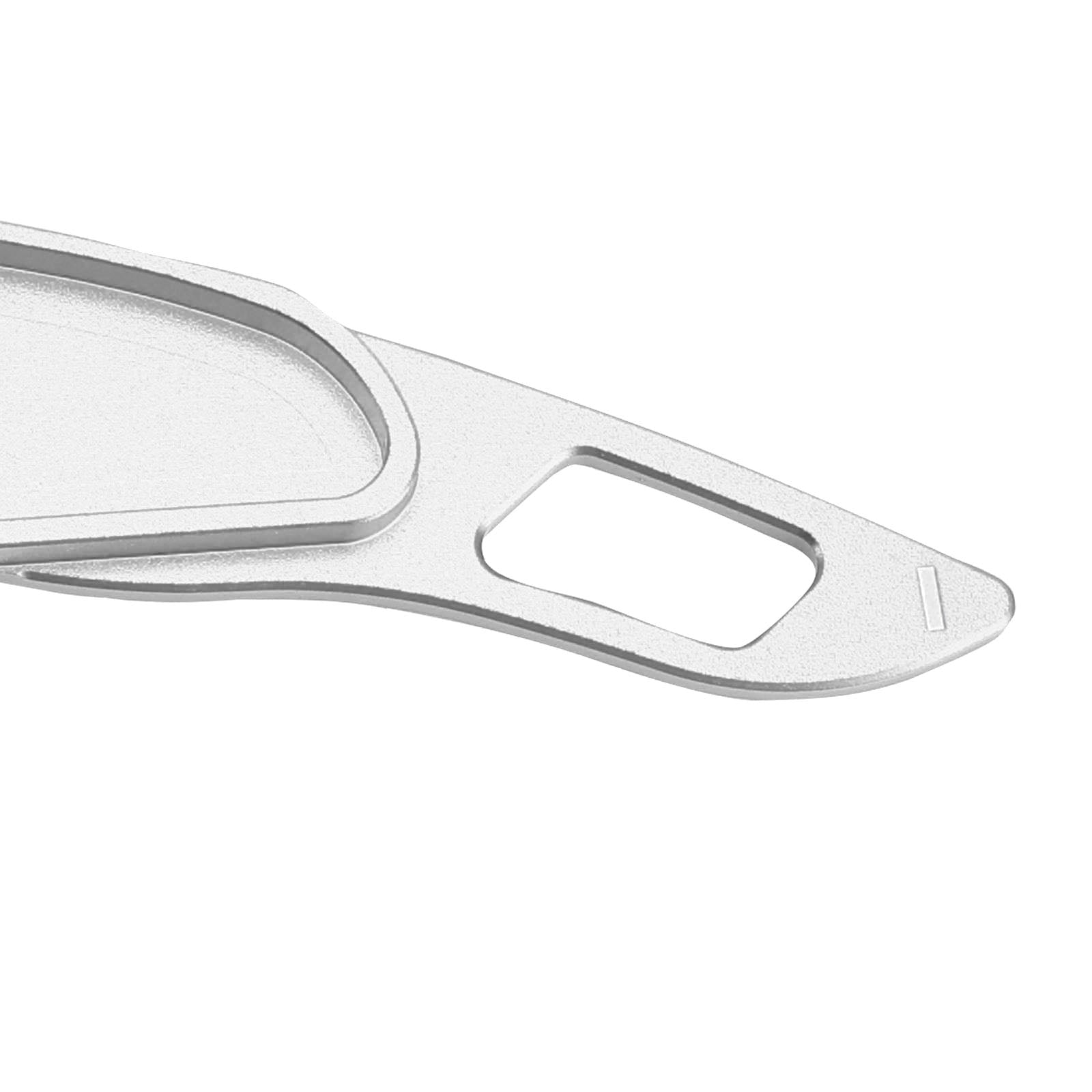 Steering Wheel Paddle Shifter For Mitsubishi ASX 2013-15 Aluminium Silver