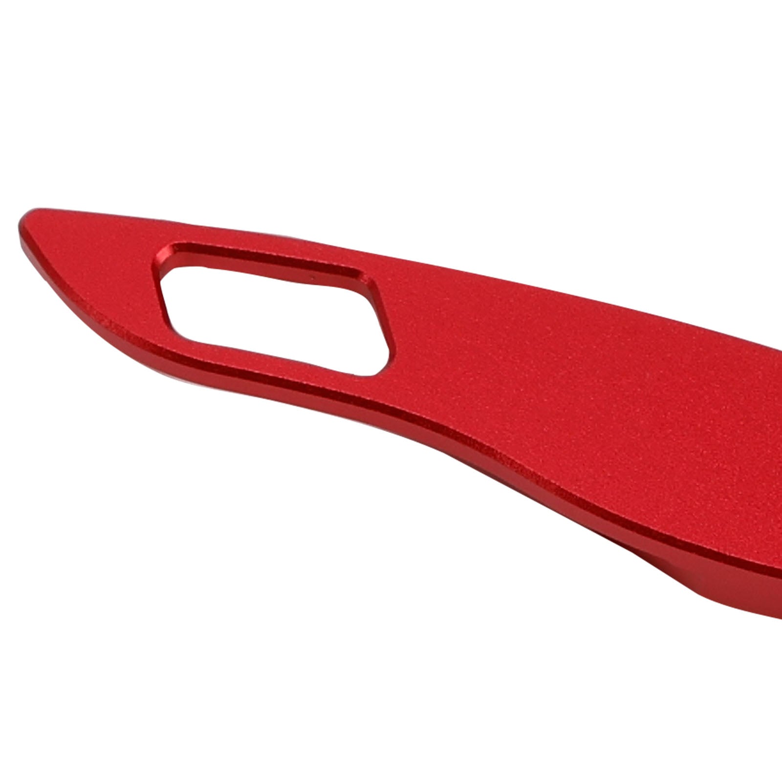 Steering Wheel Paddle Shifter For Mitsubishi ASX 2013-15 Aluminium Red