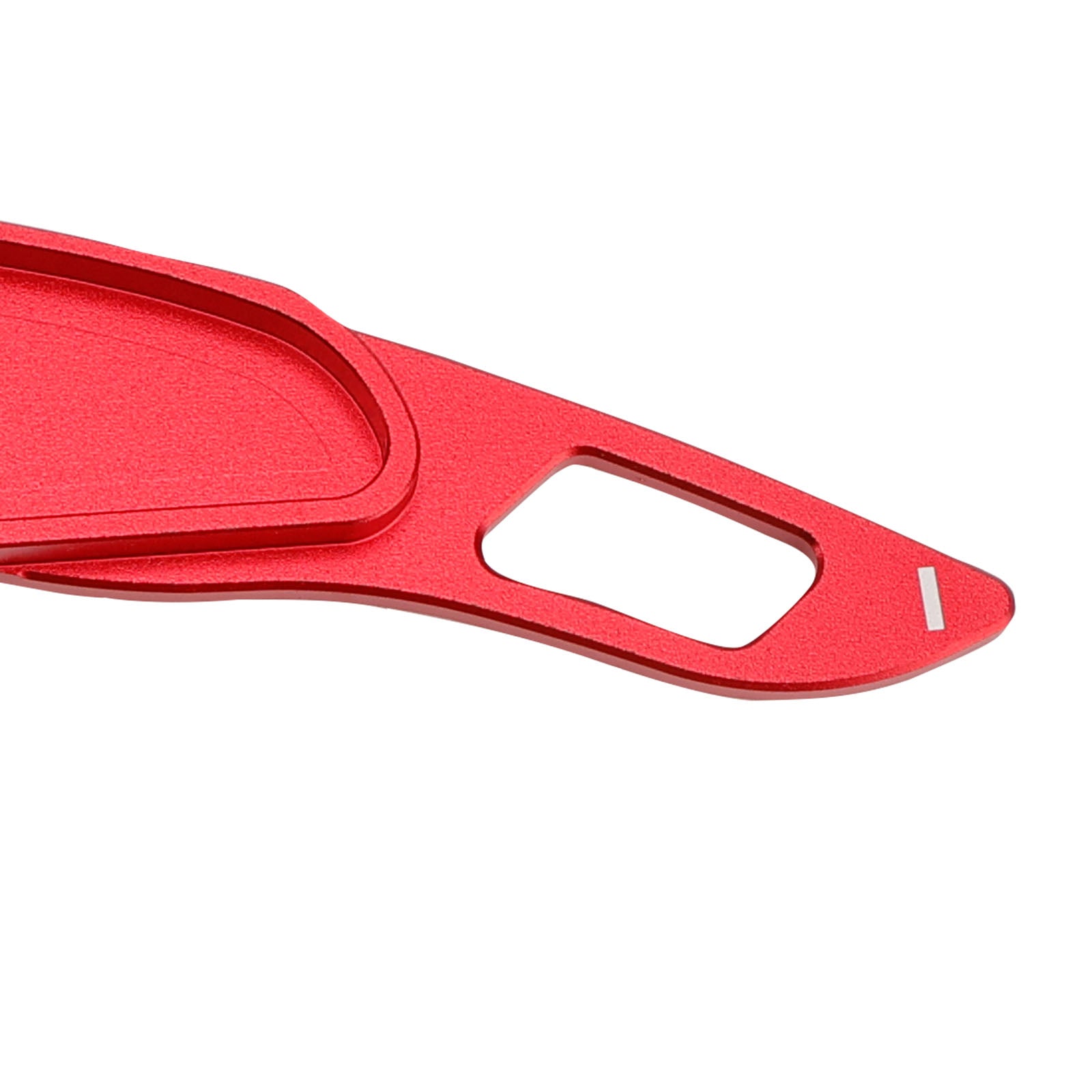 Steering Wheel Paddle Shifter For Mitsubishi ASX 2013-15 Aluminium Red