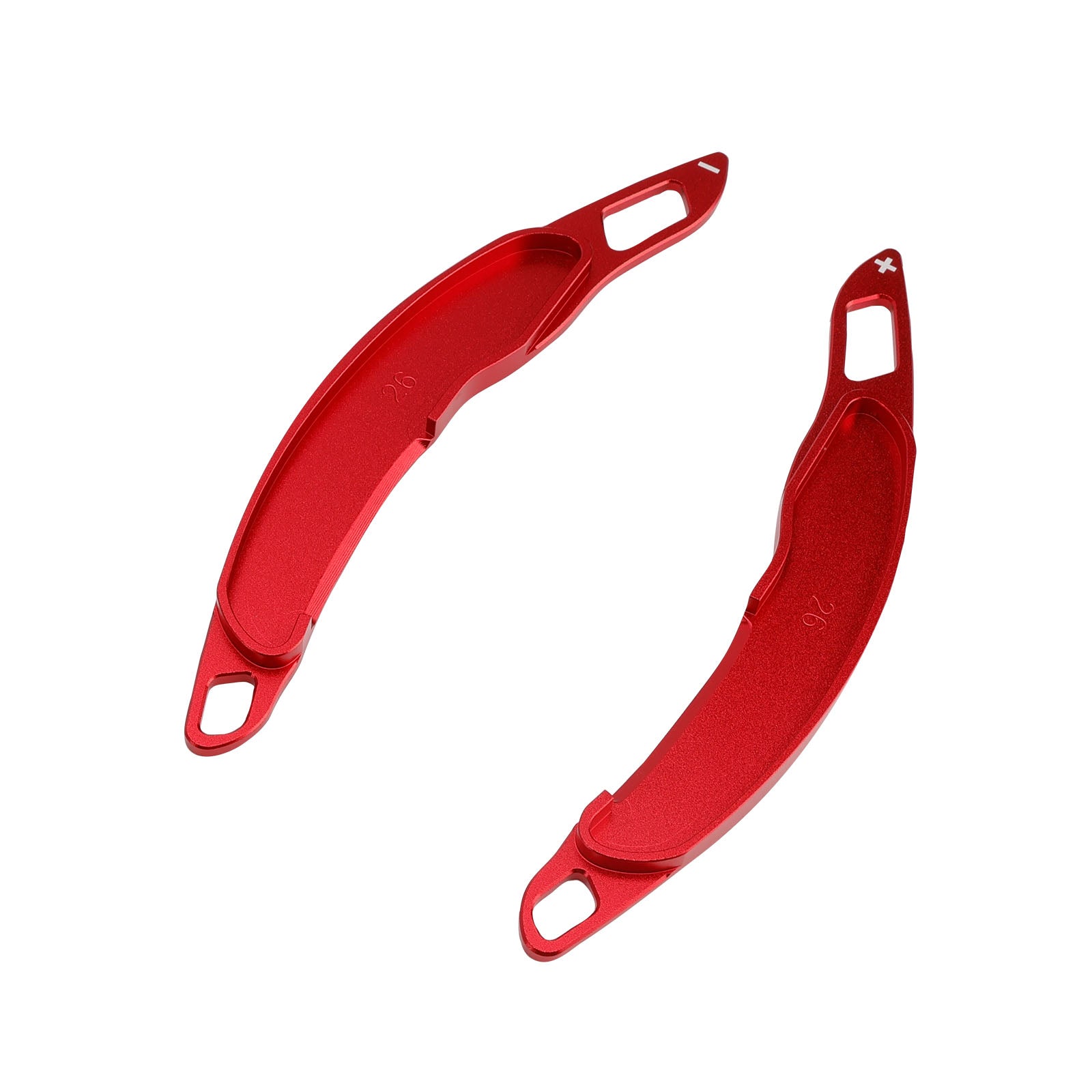Steering Wheel Paddle Shifter For Mitsubishi ASX 2013-15 Aluminium Red
