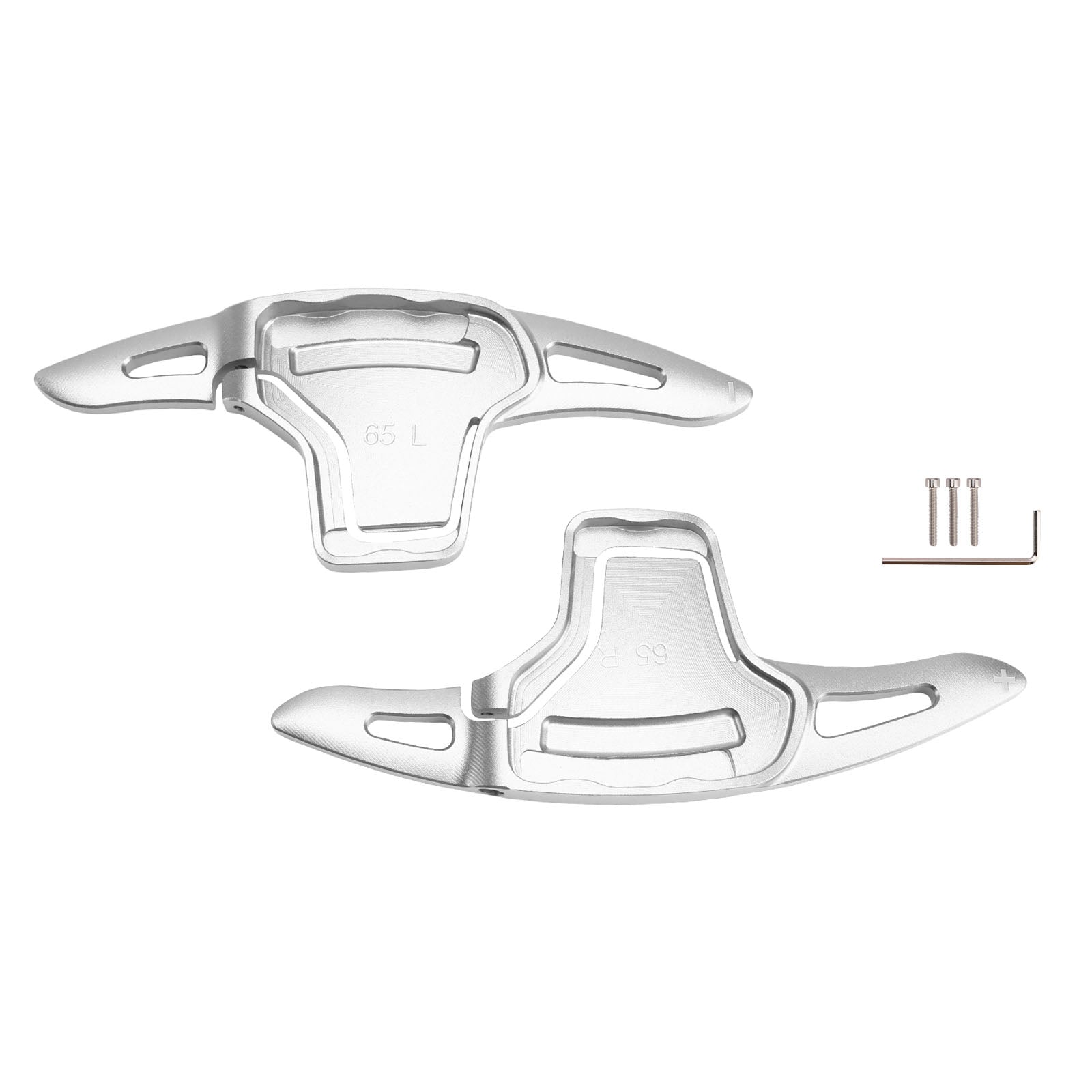 Steering Wheel Paddle Shifter For Kia K5 2016-2019 Aluminium Silver