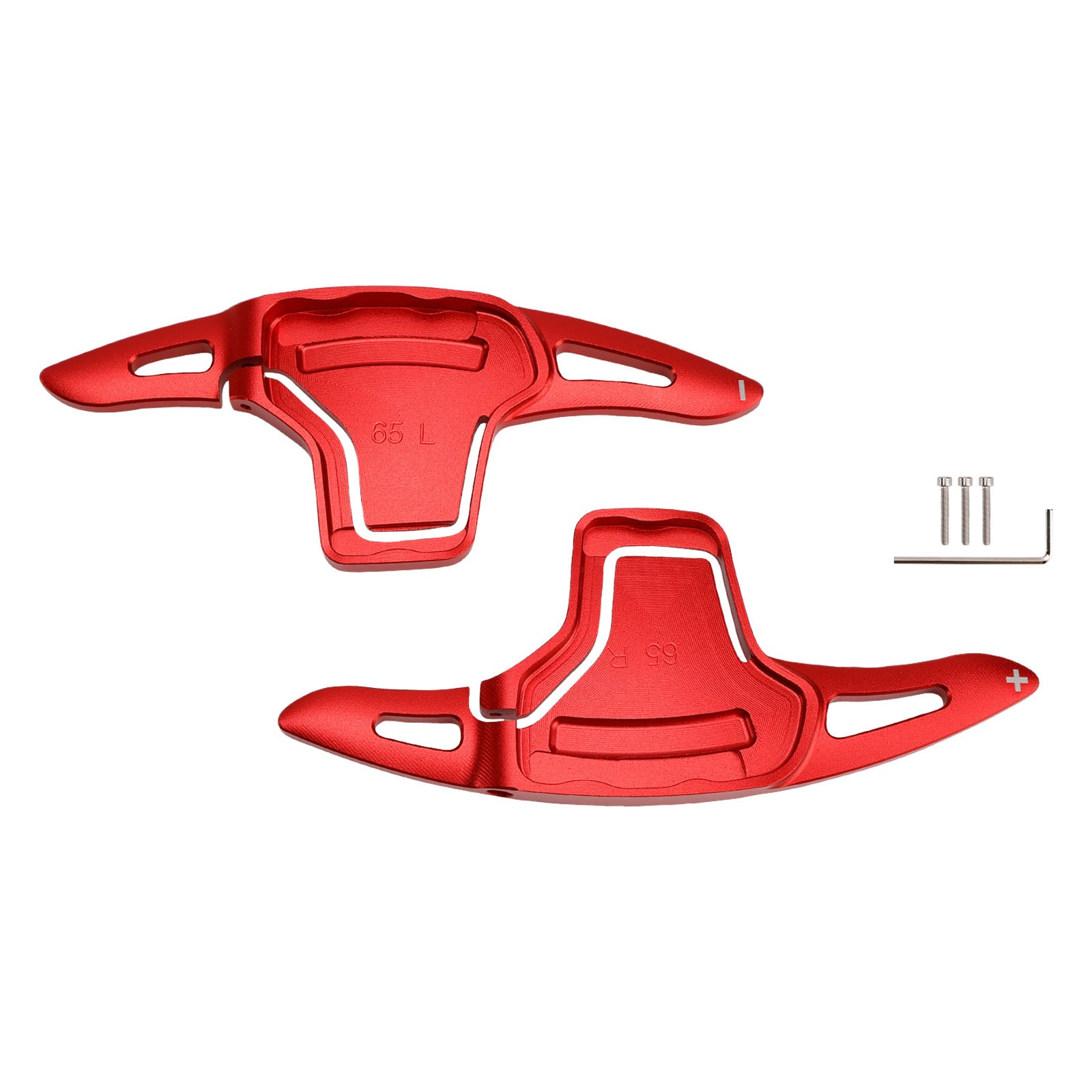 Steering Wheel Paddle Shifter For Kia K5 2016-2019 Aluminium Red