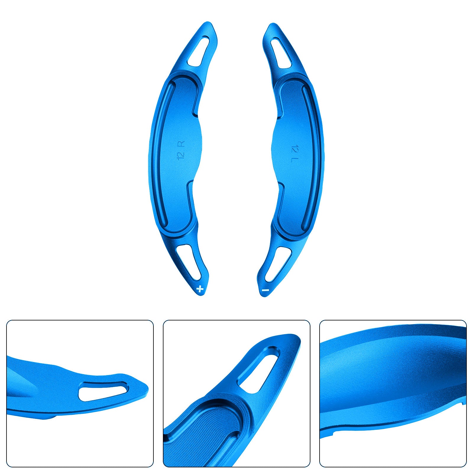 Steering Wheel Paddle Shifter For Mini F54 F55 F56 F57 Aluminium Blue