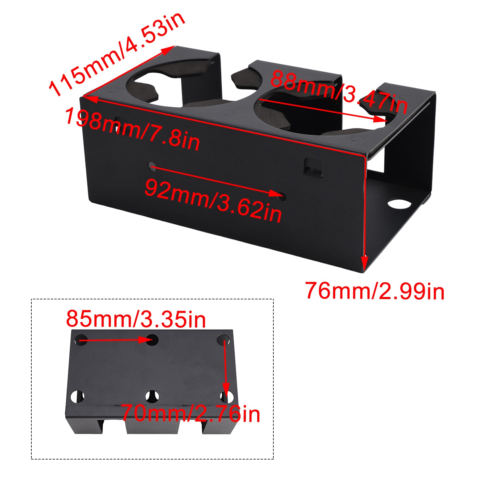 Console Cup Holder Drink Carrier For Cf0Moto Cf1000 600Cc 800Cc Zforce Utvs